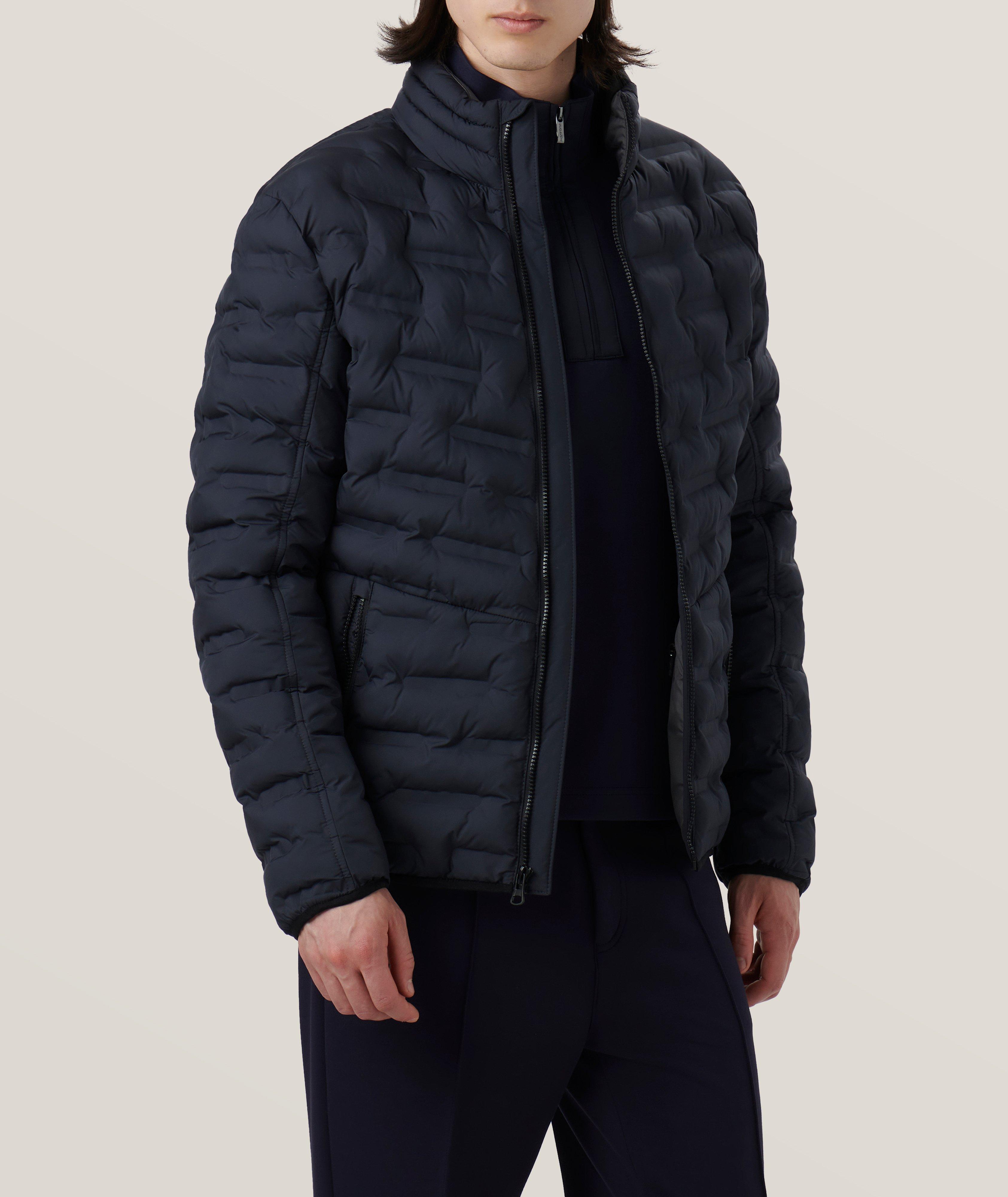 Water-Repellent Nylon Bomber Jacket image 2