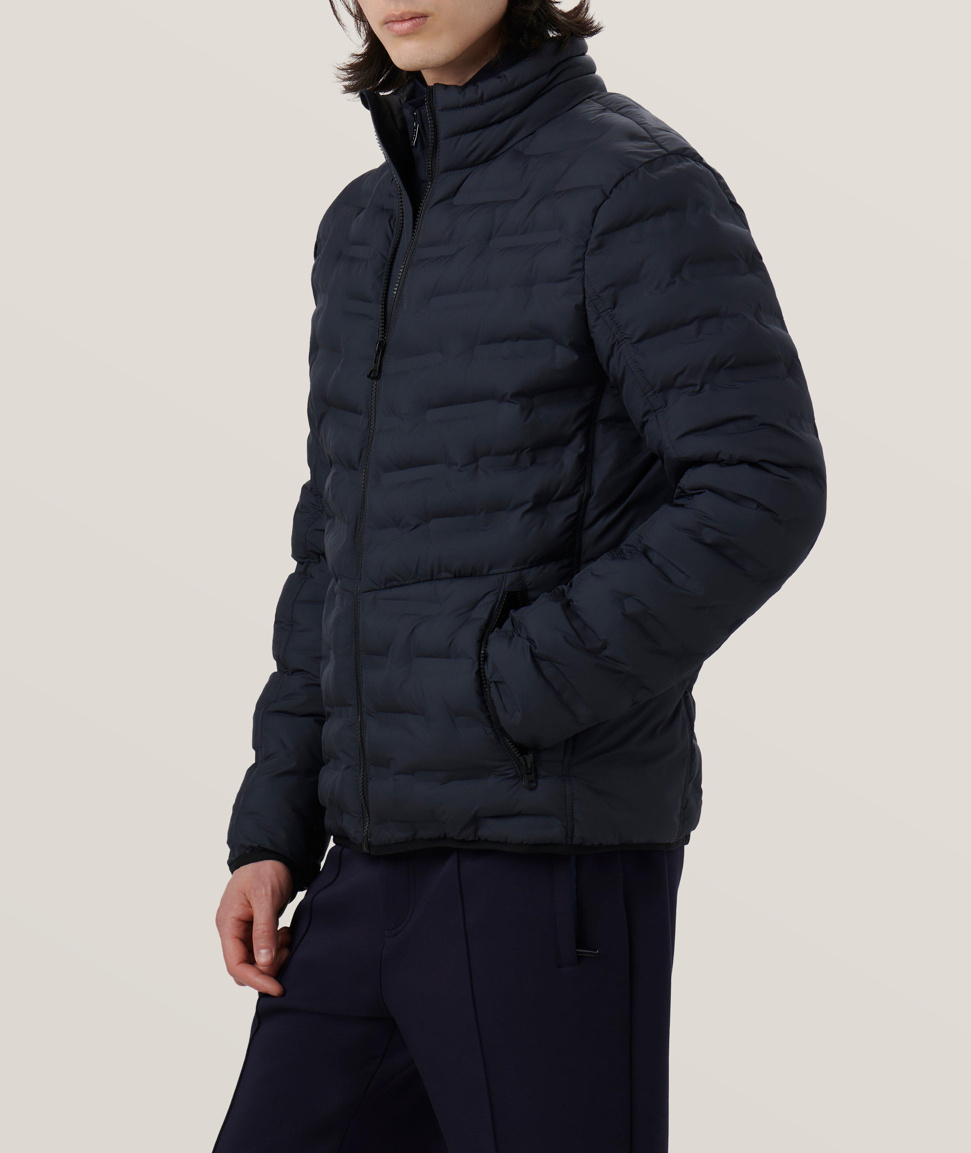 Water-Repellent Nylon Bomber Jacket image 3