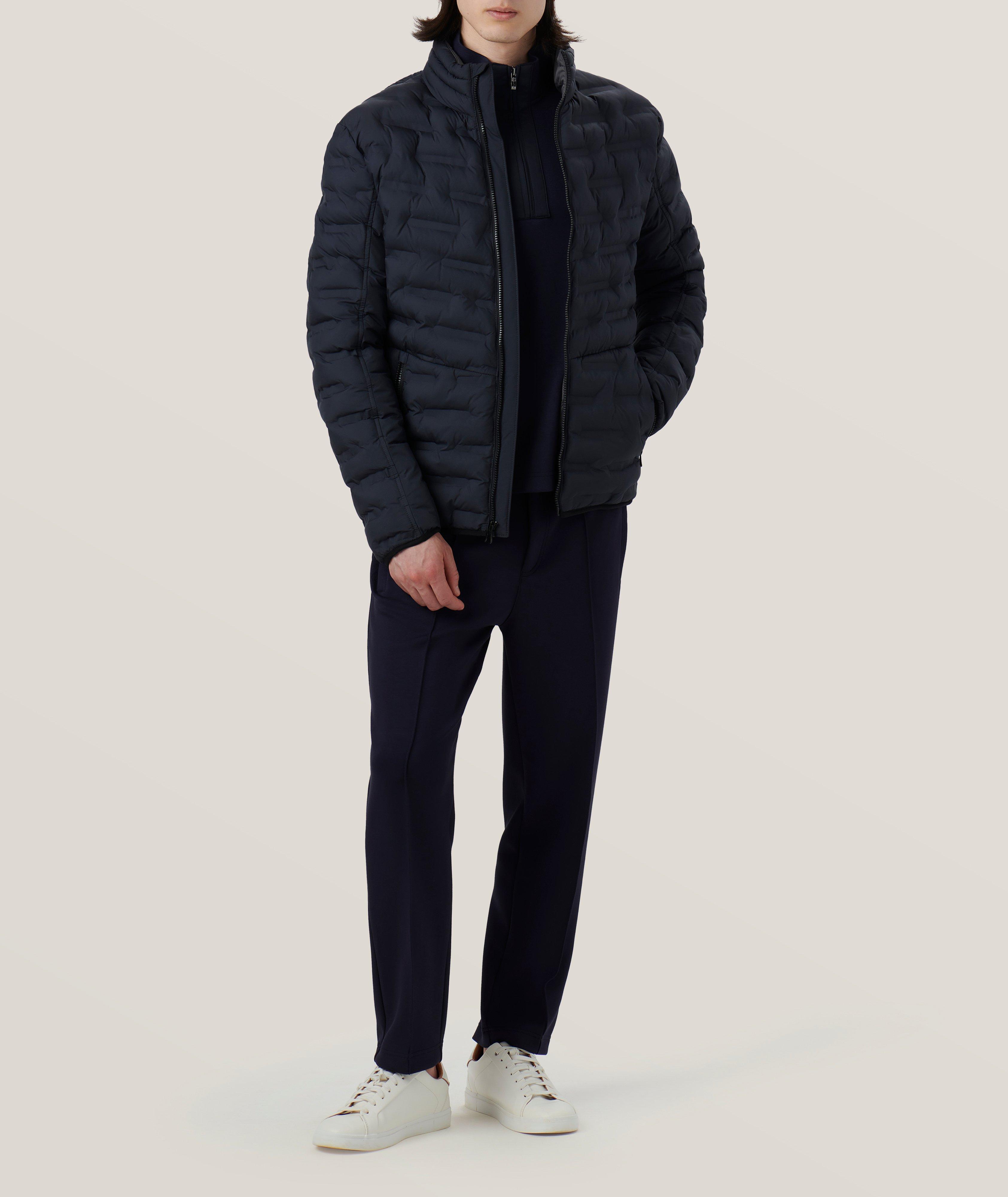 Water-Repellent Nylon Bomber Jacket image 5