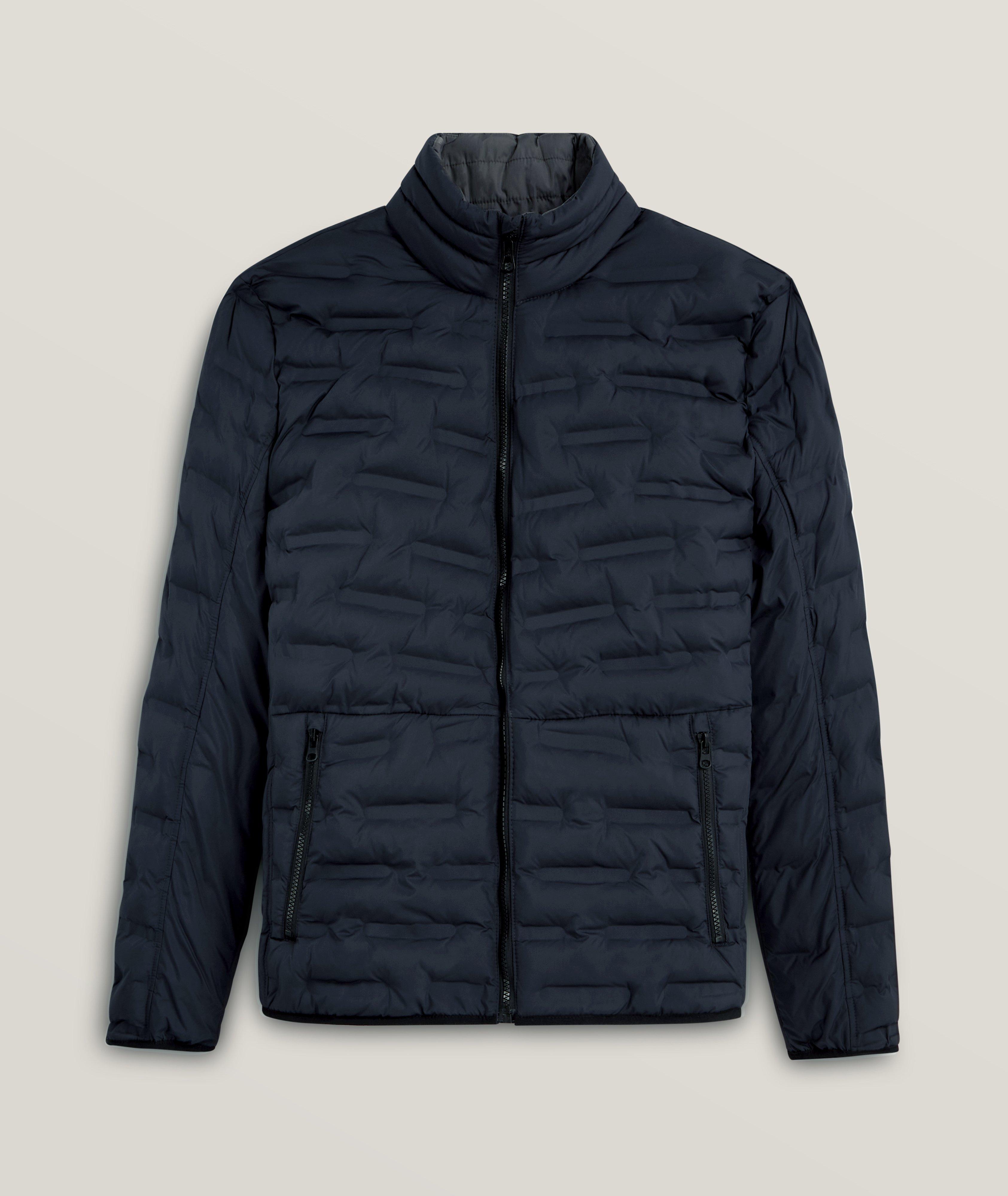 Water-Repellent Nylon Bomber Jacket image 0