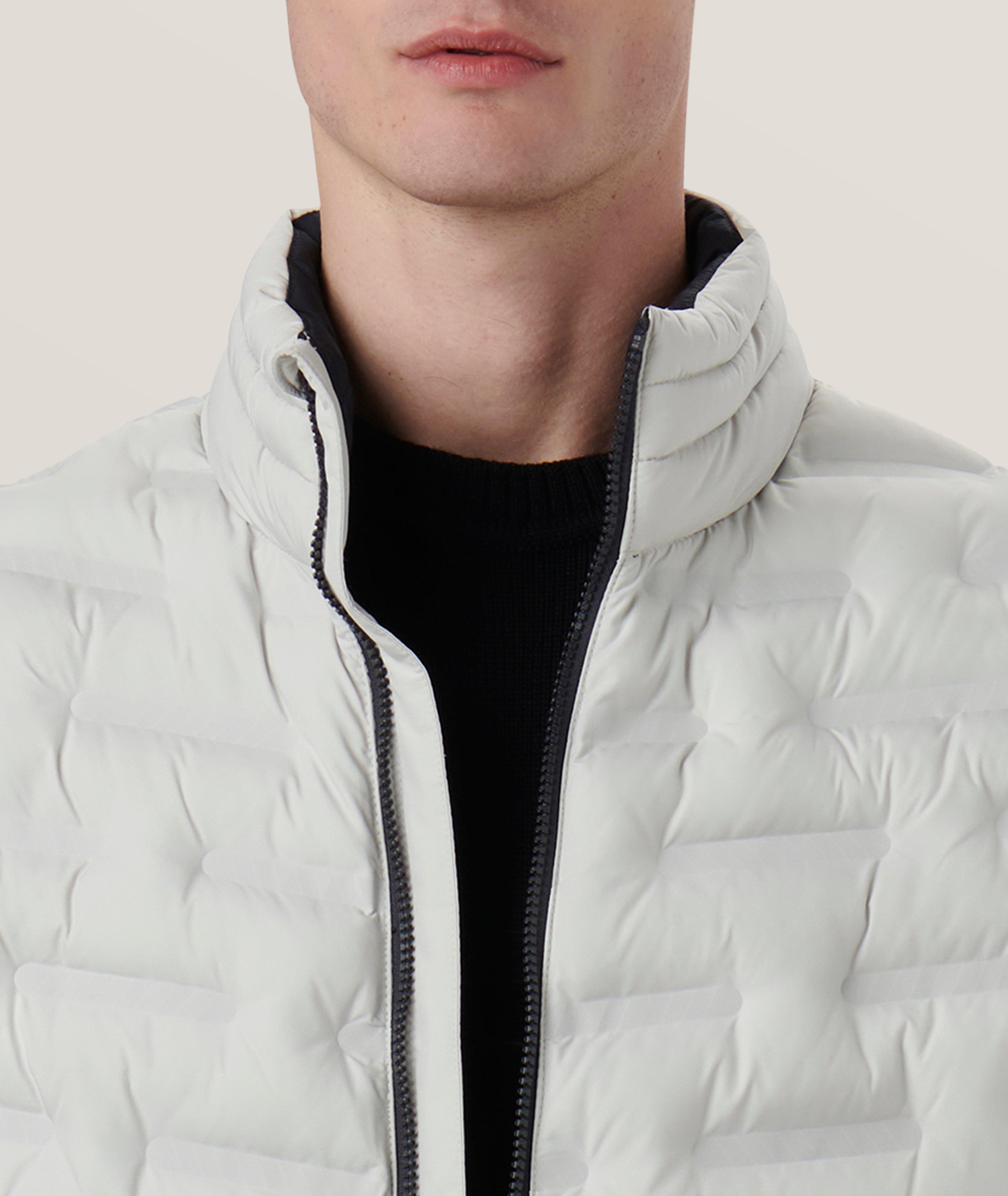 Water-Repellent Nylon Bomber Jacket image 1