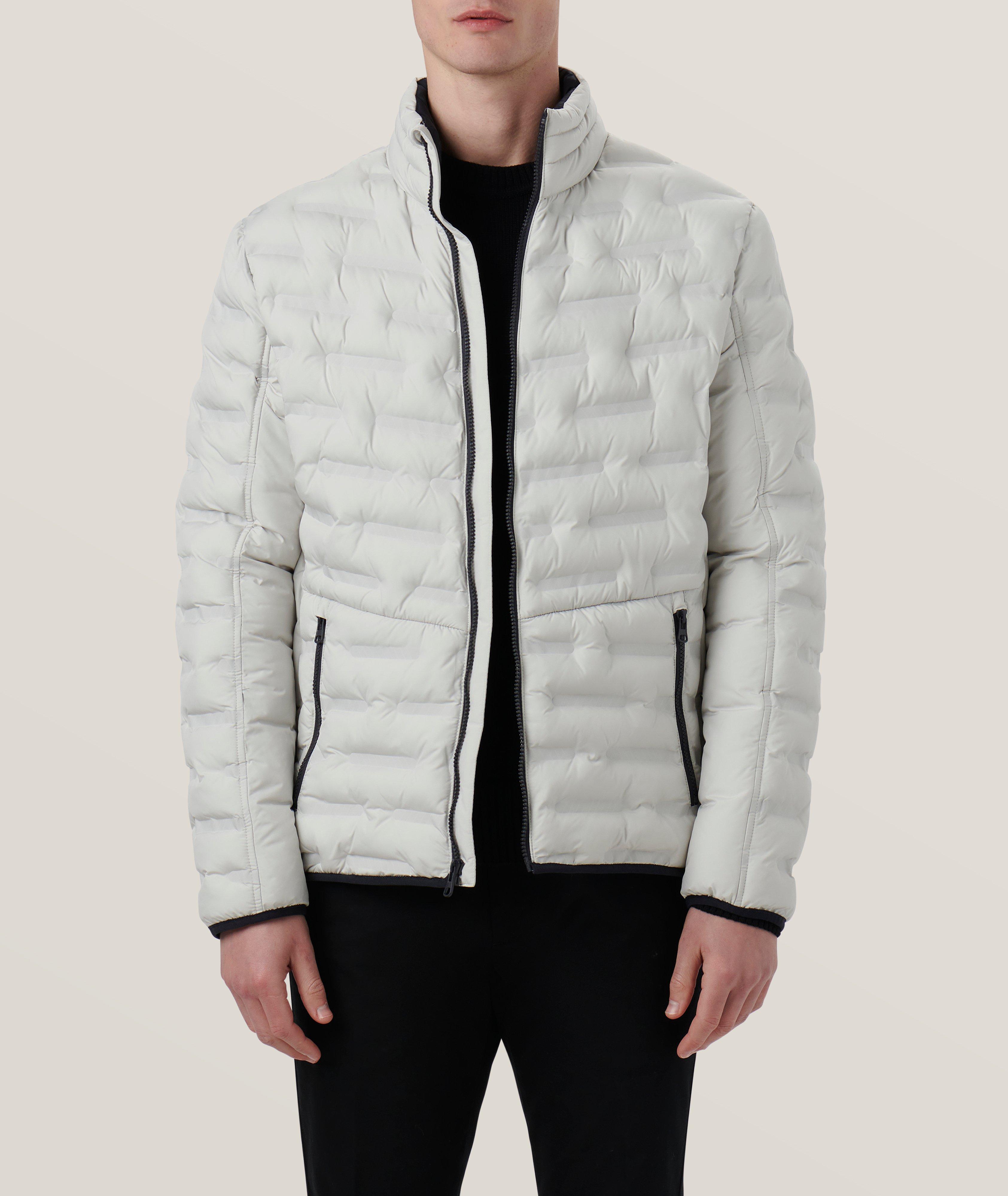 Water-Repellent Nylon Bomber Jacket image 2