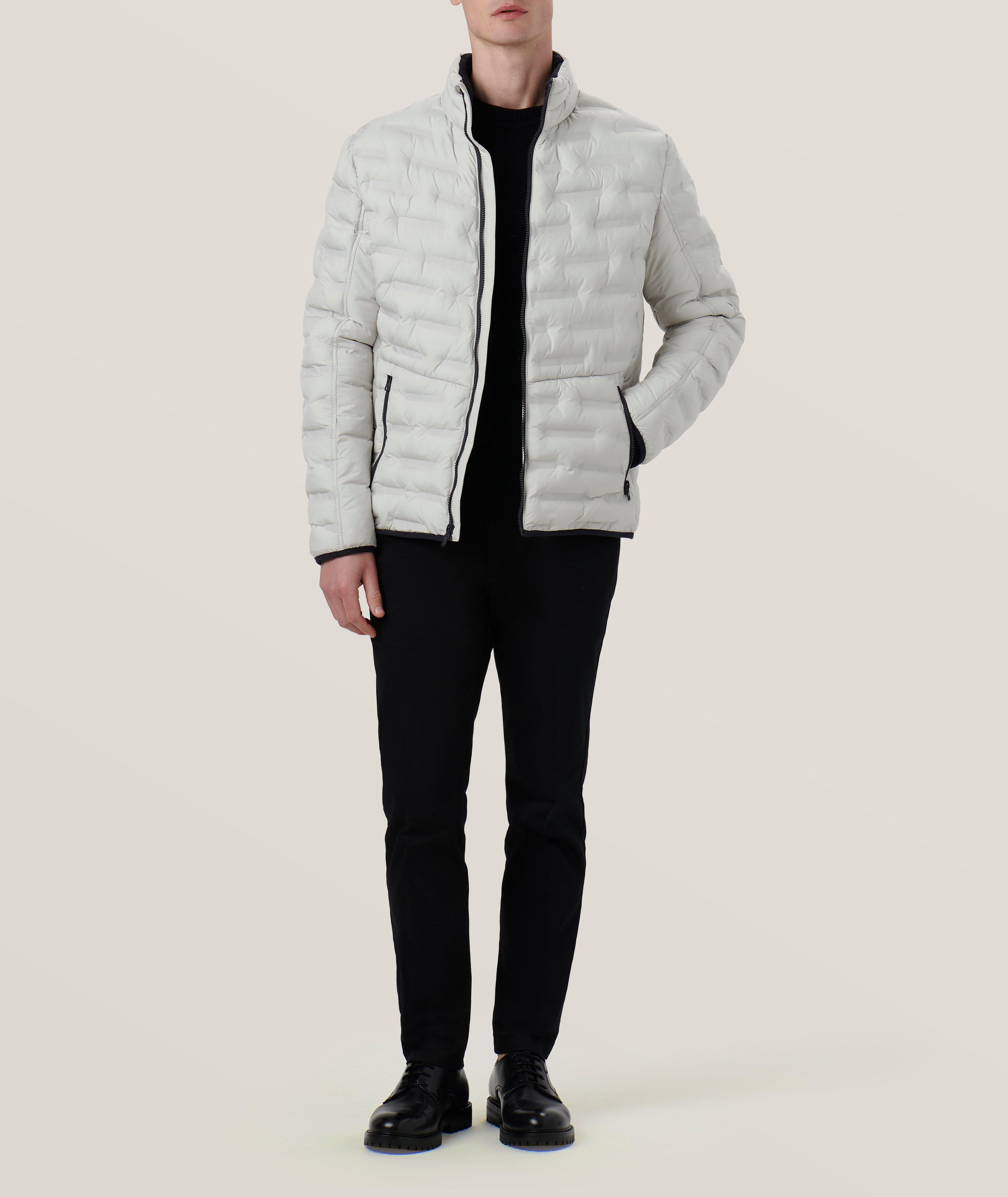 Water-Repellent Nylon Bomber Jacket image 5