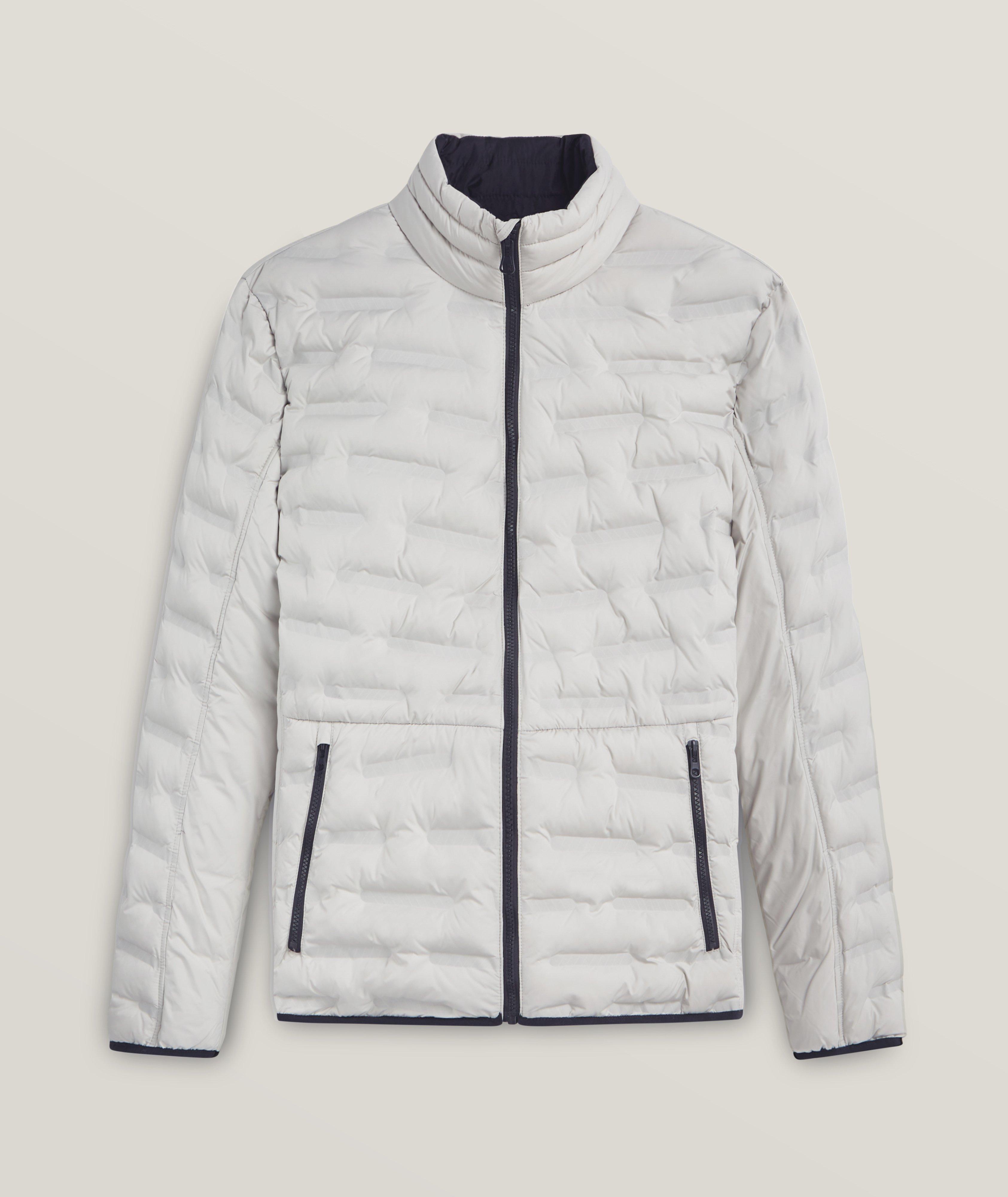 Water-Repellent Nylon Bomber Jacket image 0