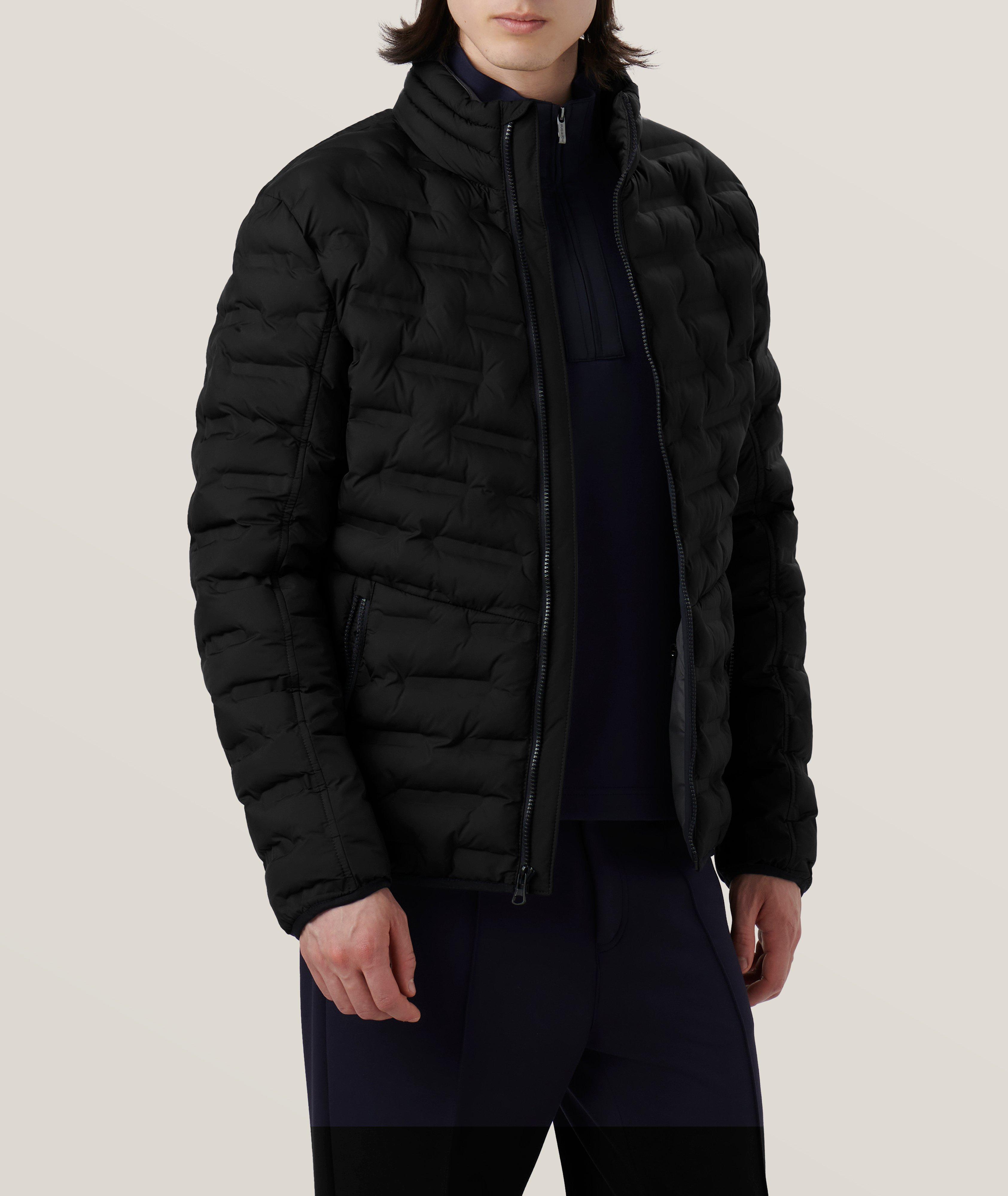 Water-Repellent Nylon Bomber Jacket image 2