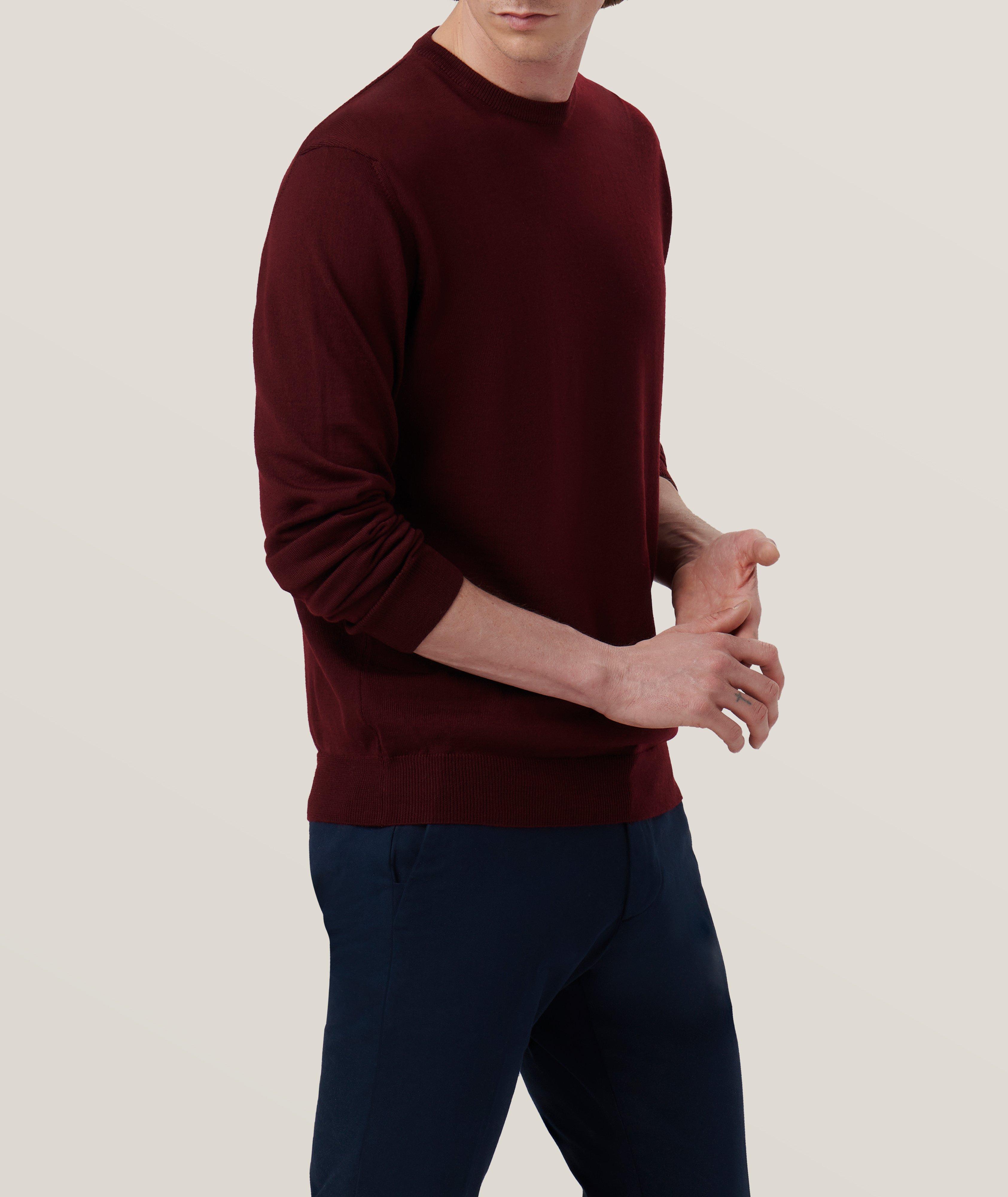 Super Merino Wool Crewneck Sweater image 3