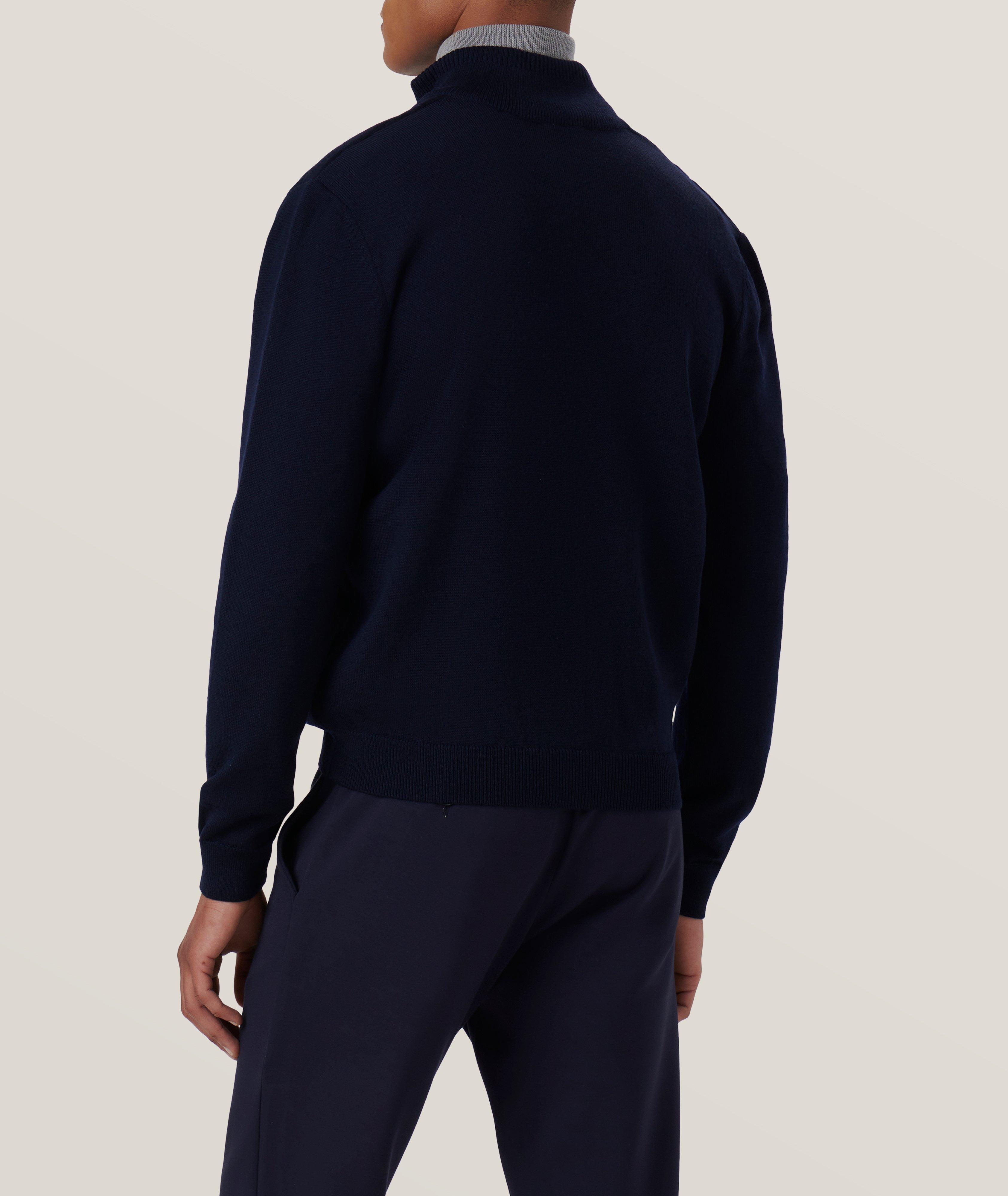 Solid Cotton Sweater  image 3