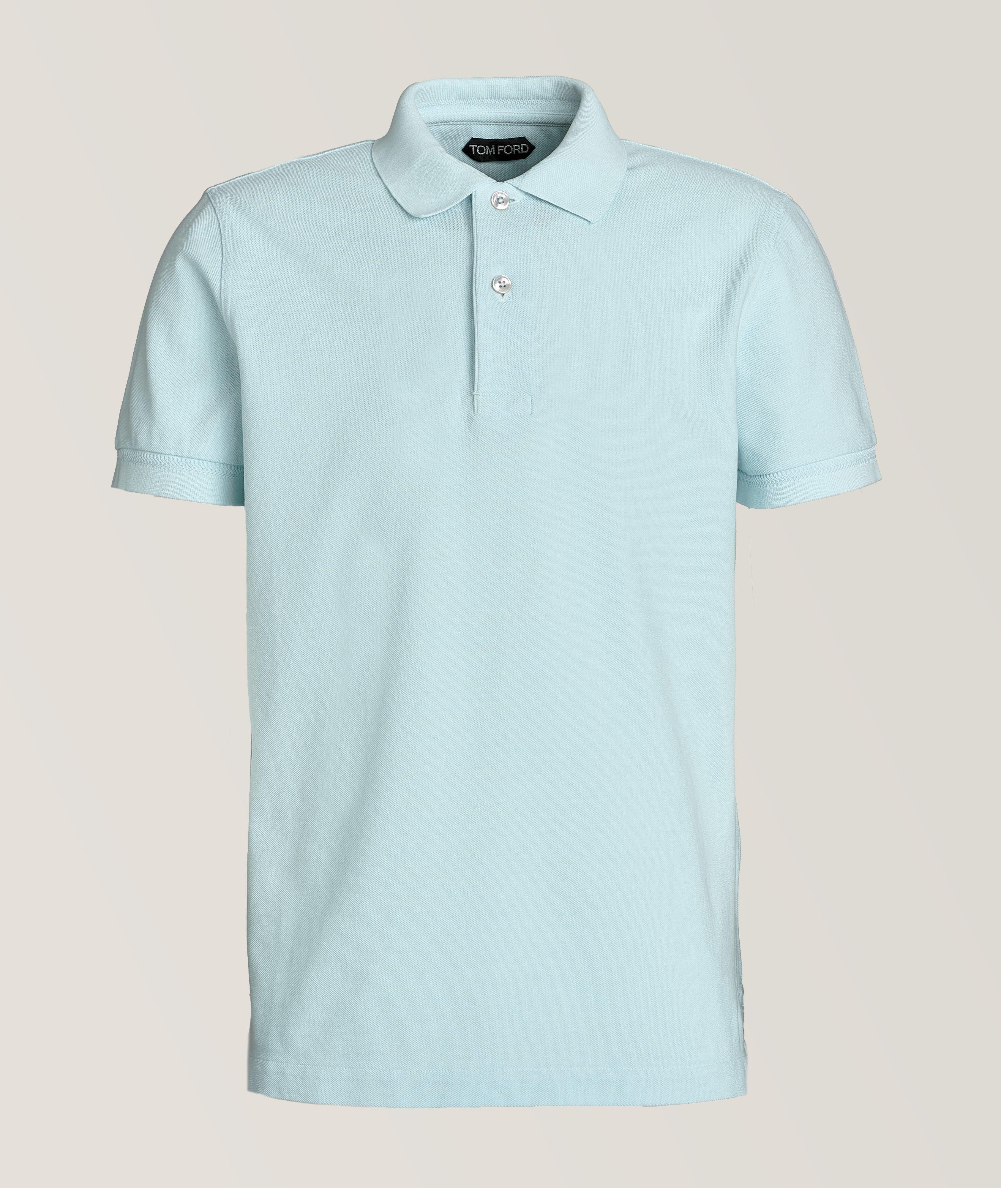 Tennis Piqué Knit Cotton Polo image 0