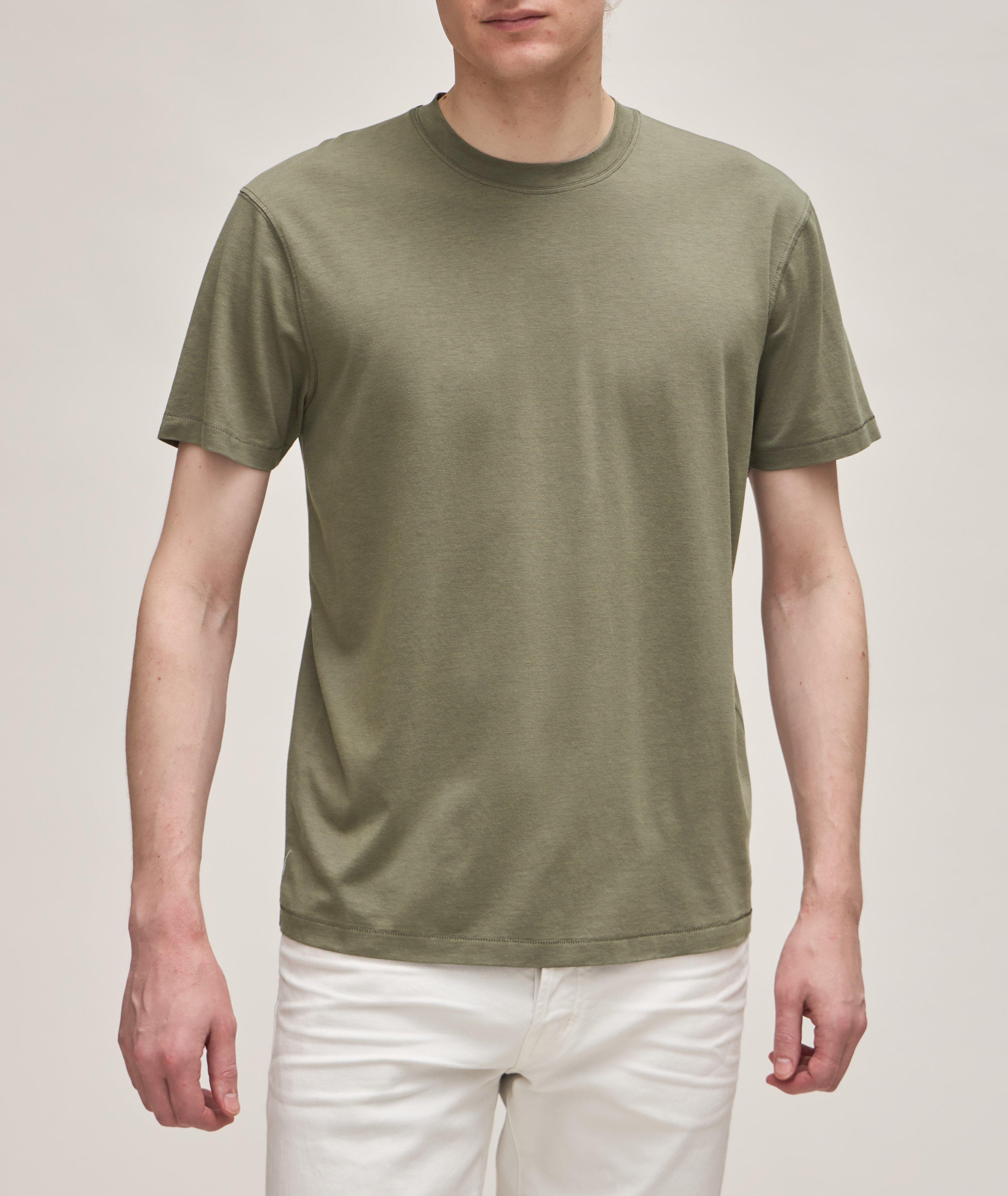 T-shirt en jersey de lyocell et de coton image 1