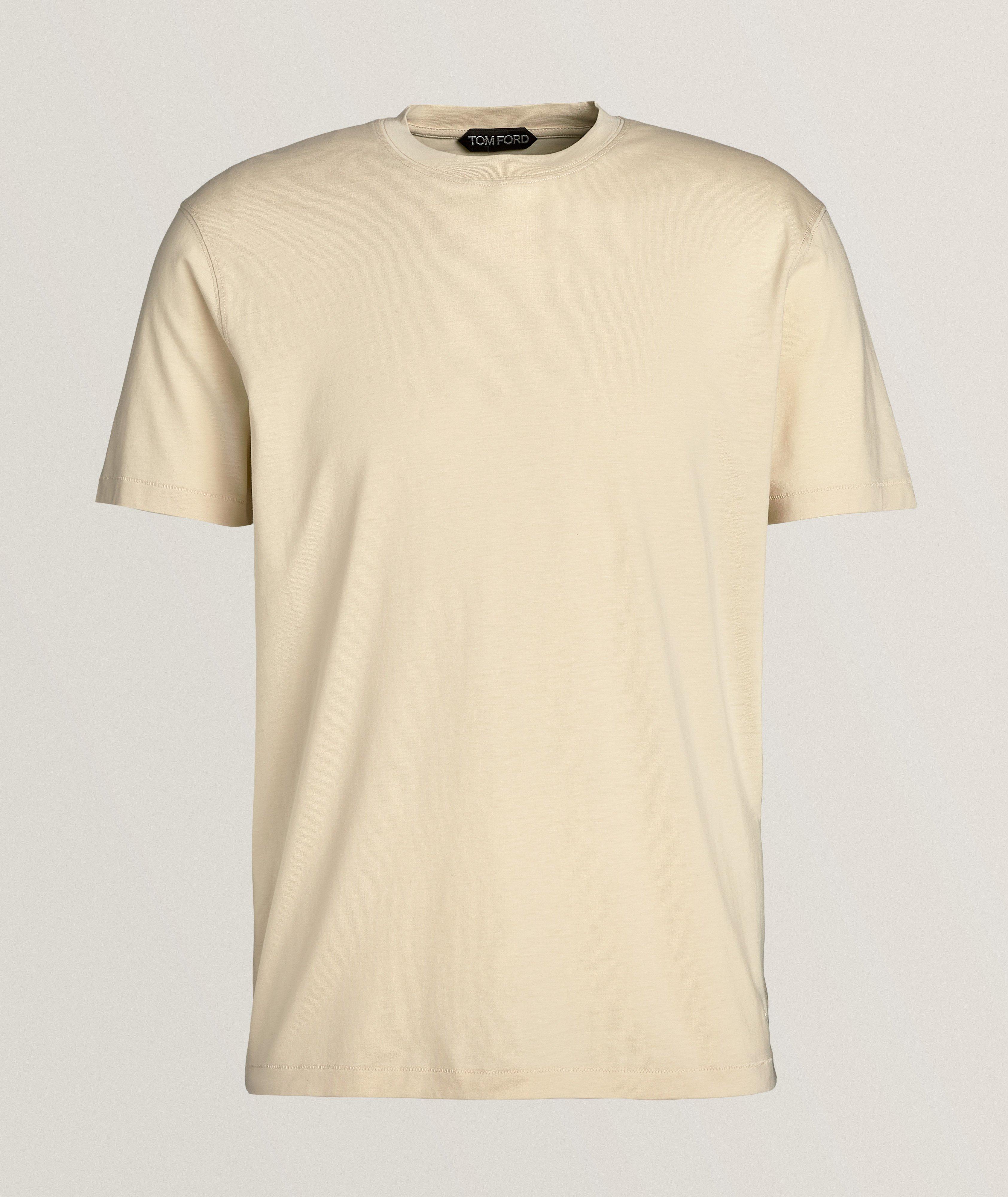 T-shirt en lyocell et en coton image 0