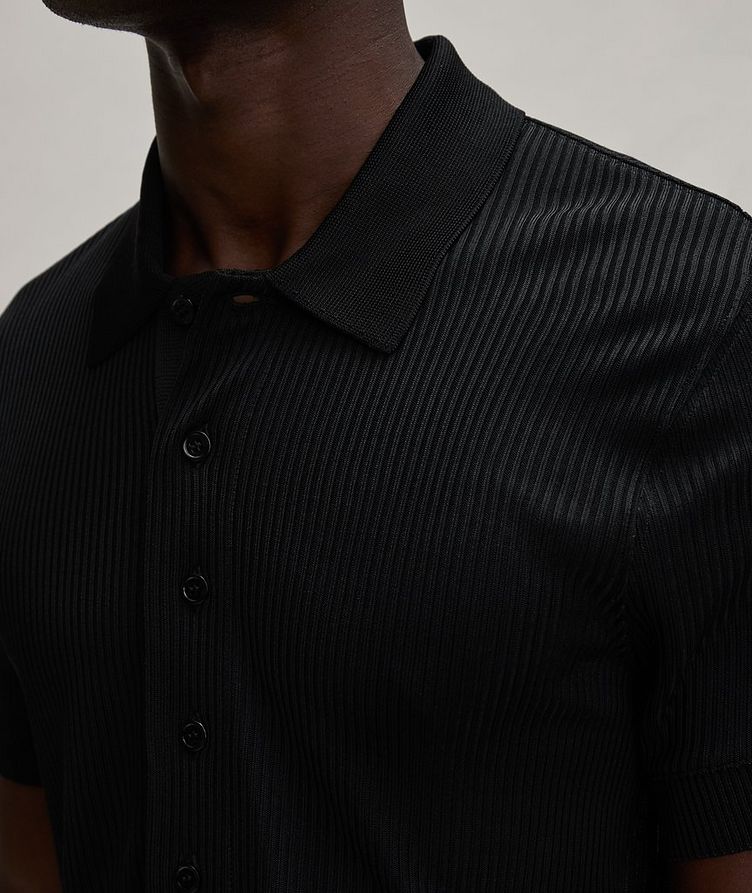 Luster Ribbed Polo  image 3