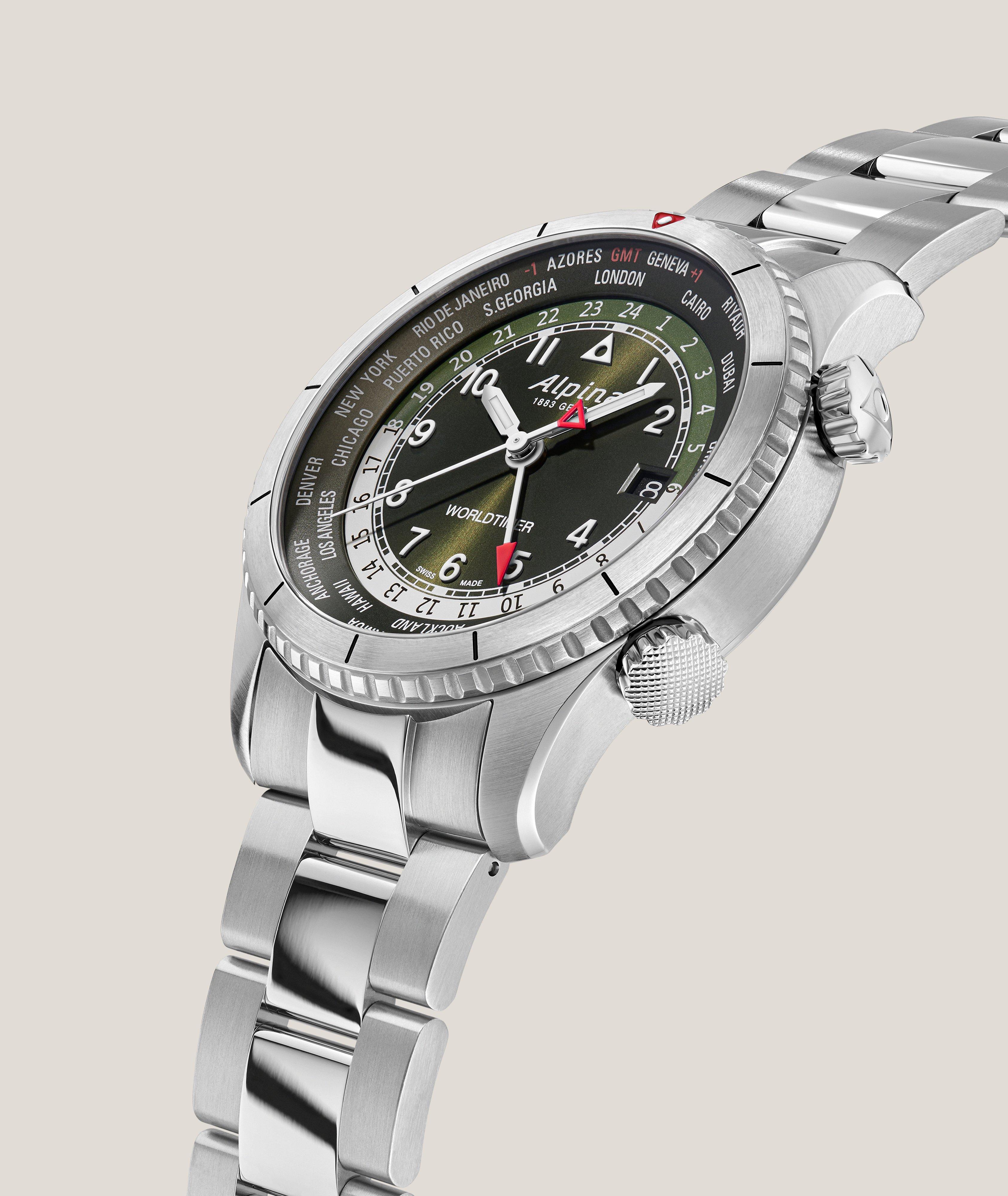 Startimer Pilot Quartz Worldtimer Watch image 1