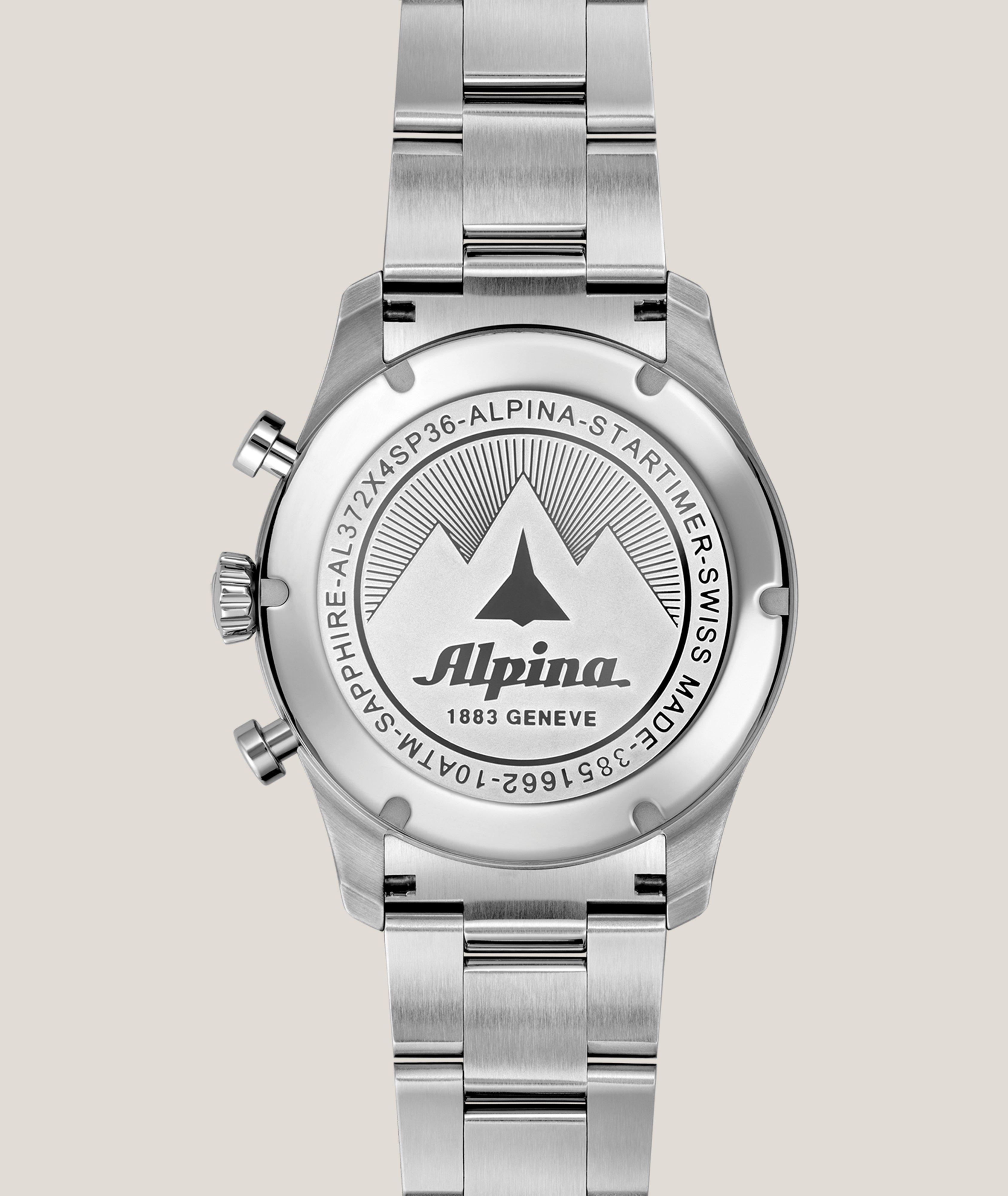 Startimer Pilot Quartz Chronograph Big Date Watch image 2
