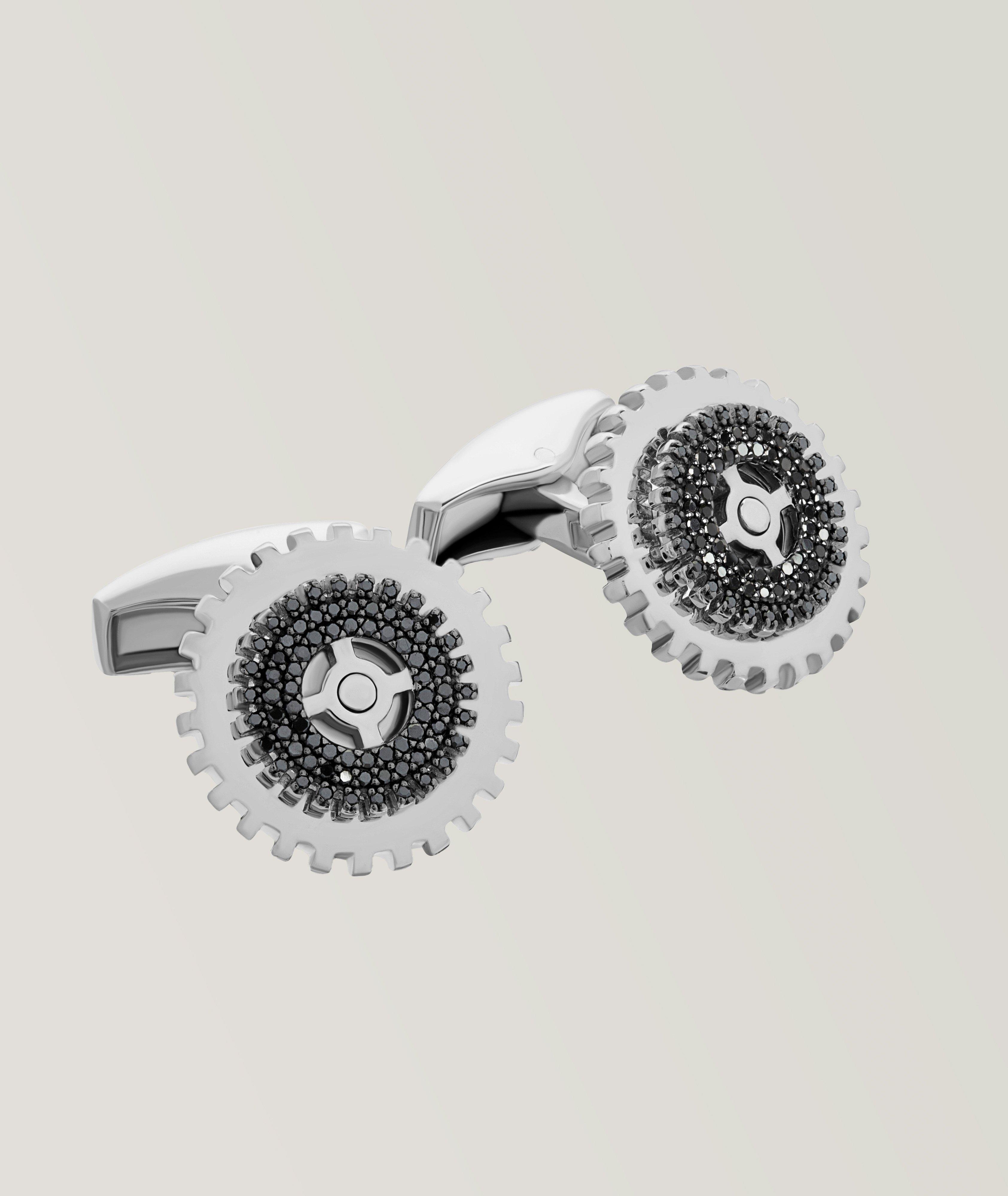 Rotating Gear Cufflinks image 0