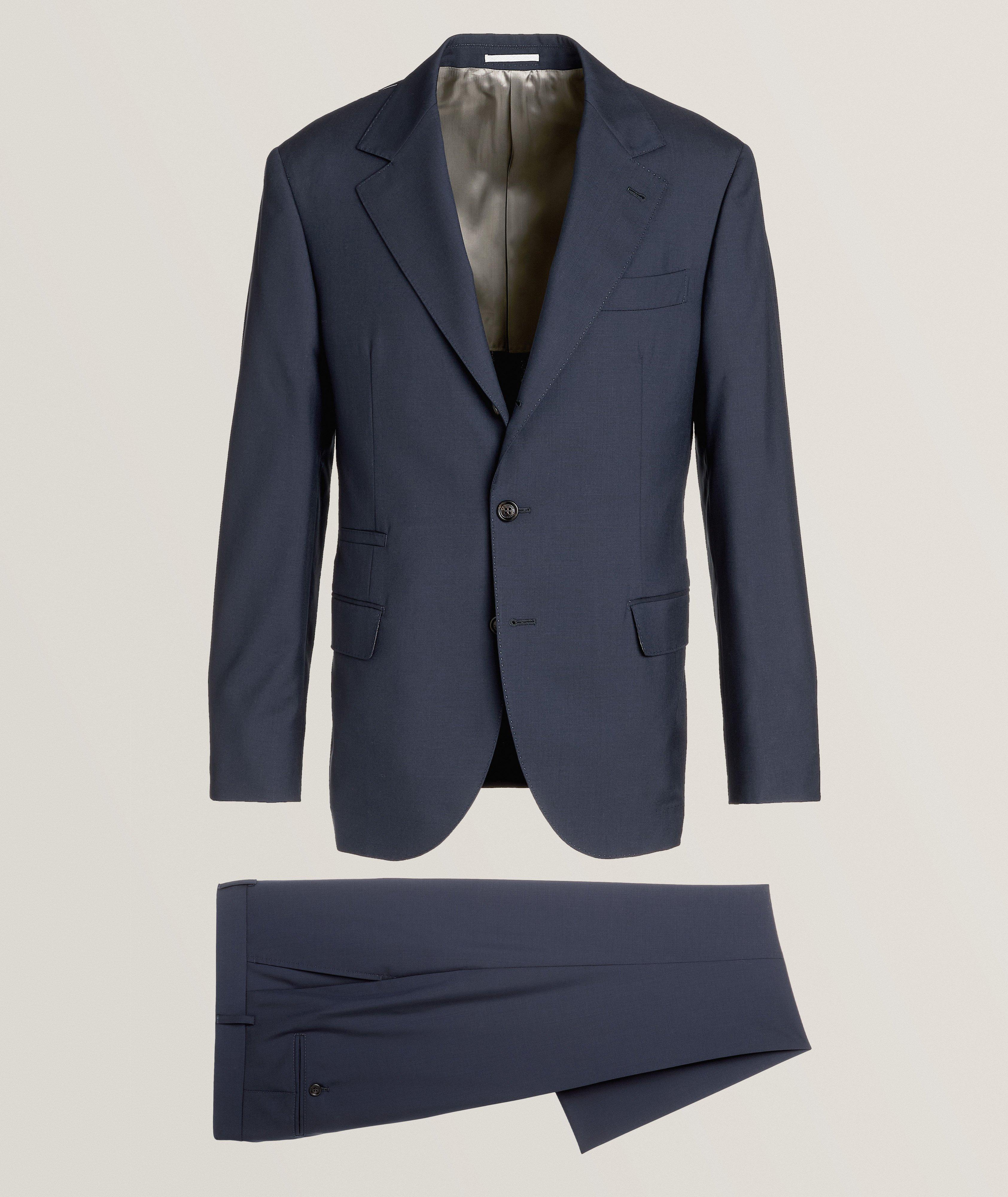 Light Virgin Wool Suit