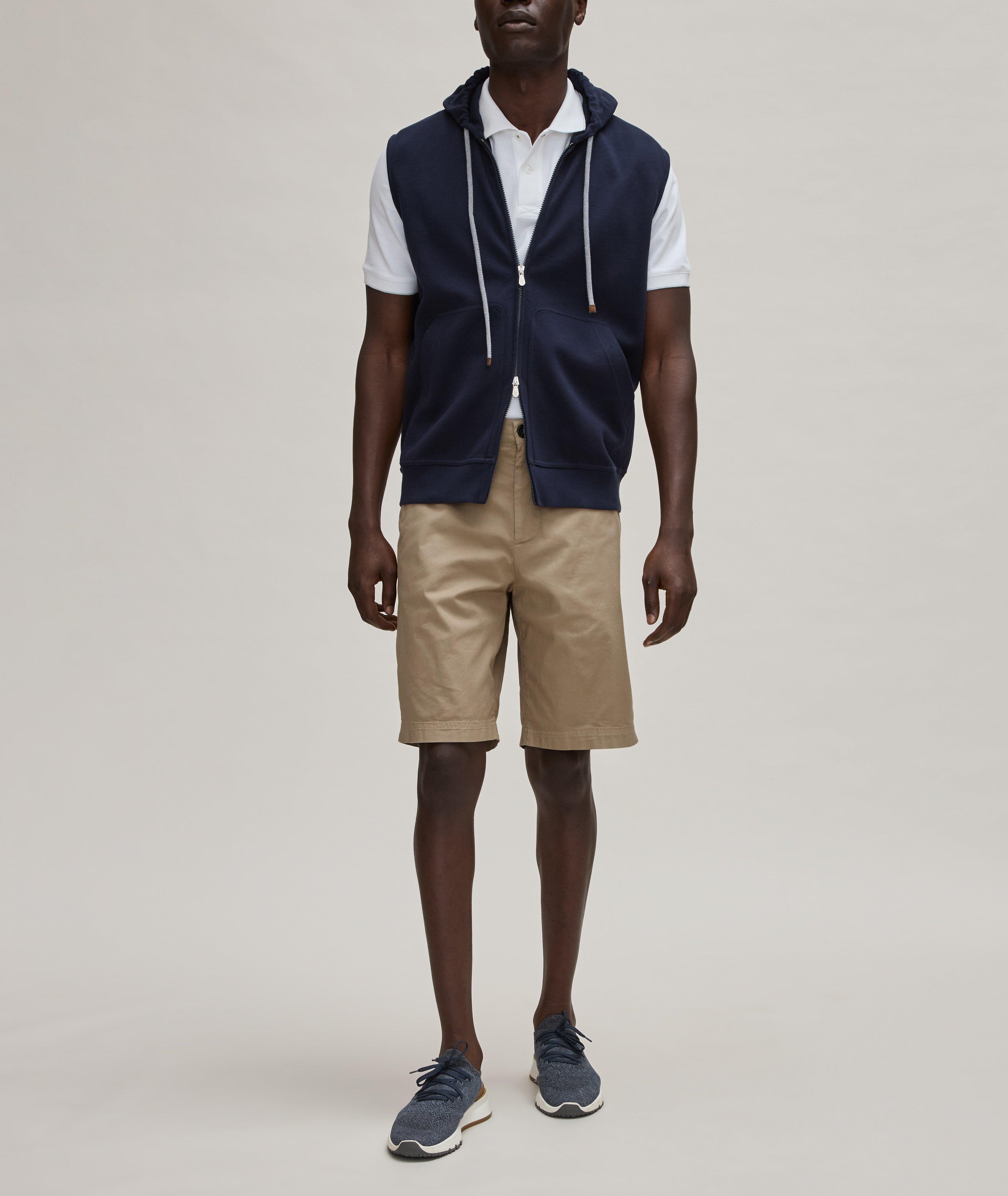 Stretch-Cotton Bermuda Shorts image 3