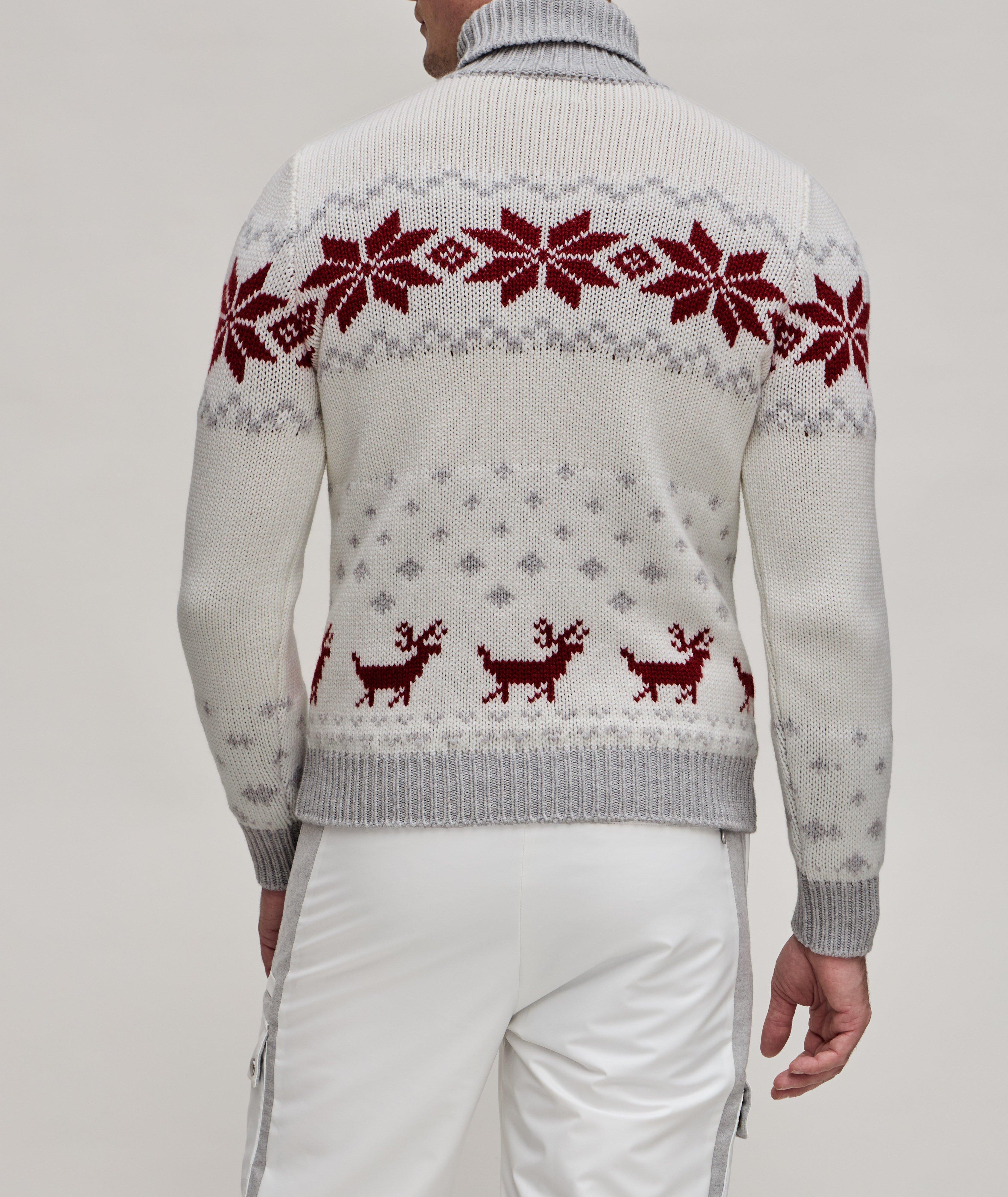 Fair Isle Cashmere Turtleneck image 2