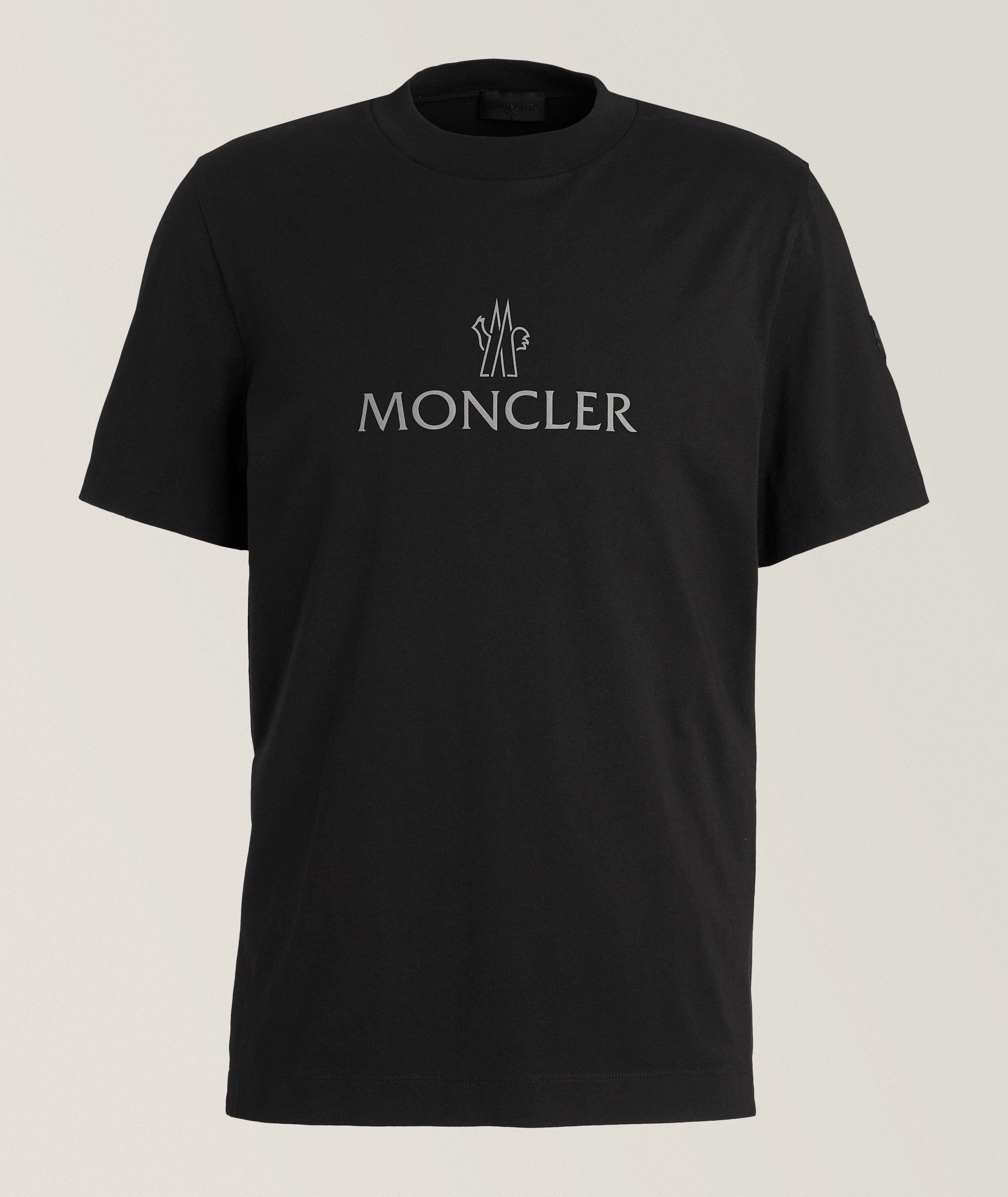 Moncler Text Logo Cotton T Shirt T Shirts Harry Rosen