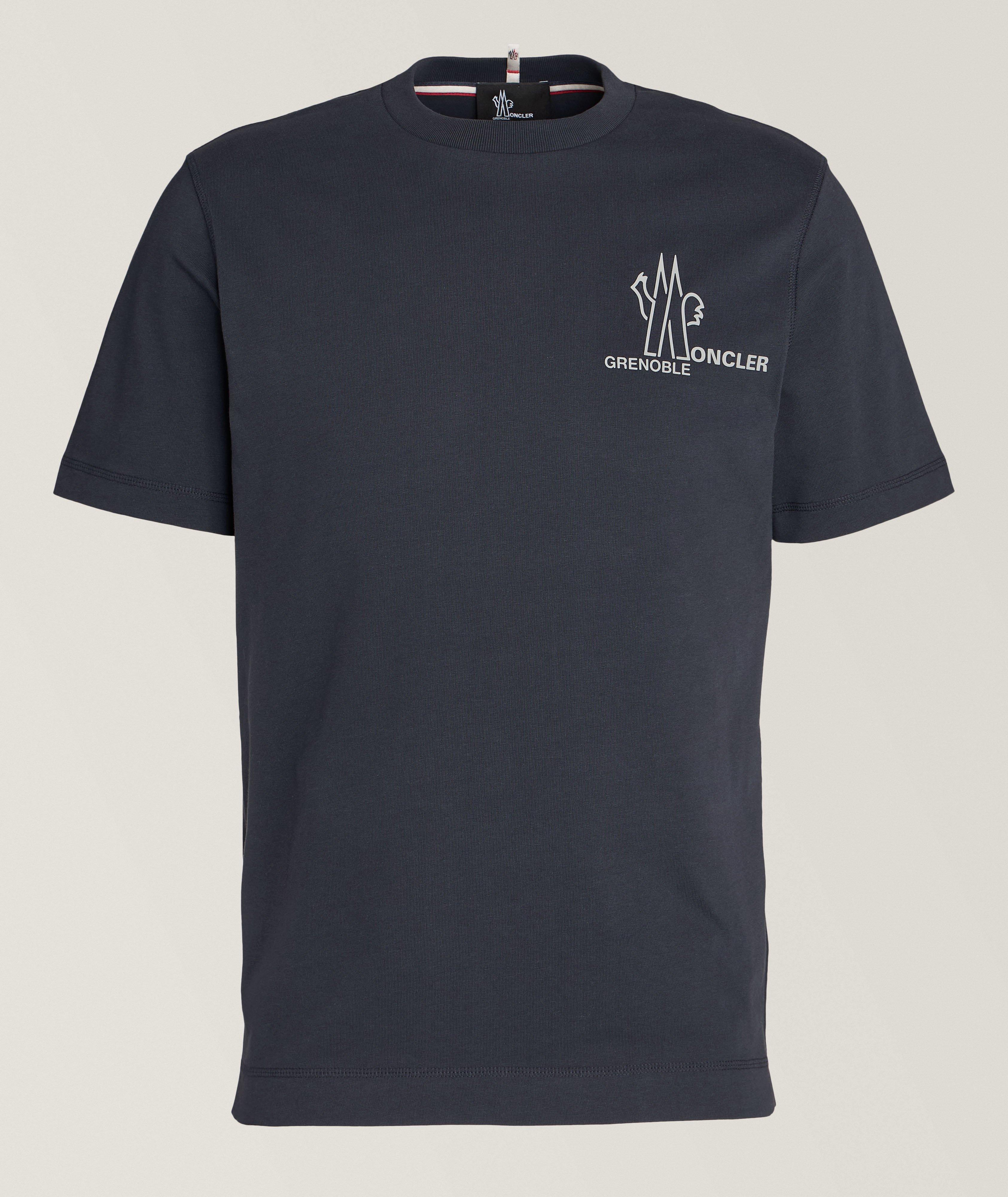 Grenoble Logo Jersey Cotton T-Shirt  image 0
