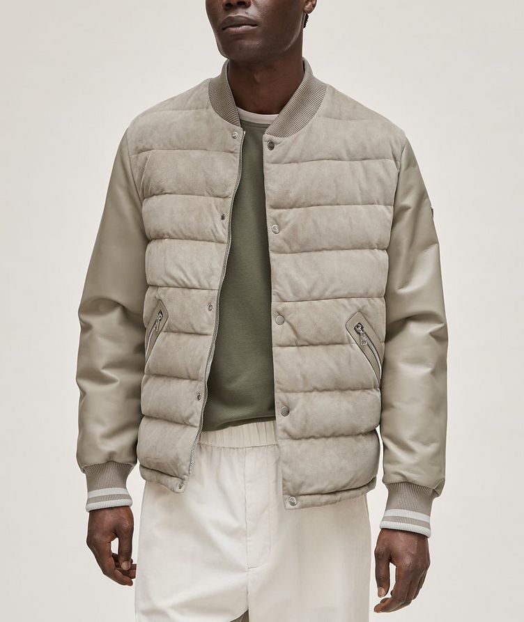 Chalanches Goat Leather Bomber image 1