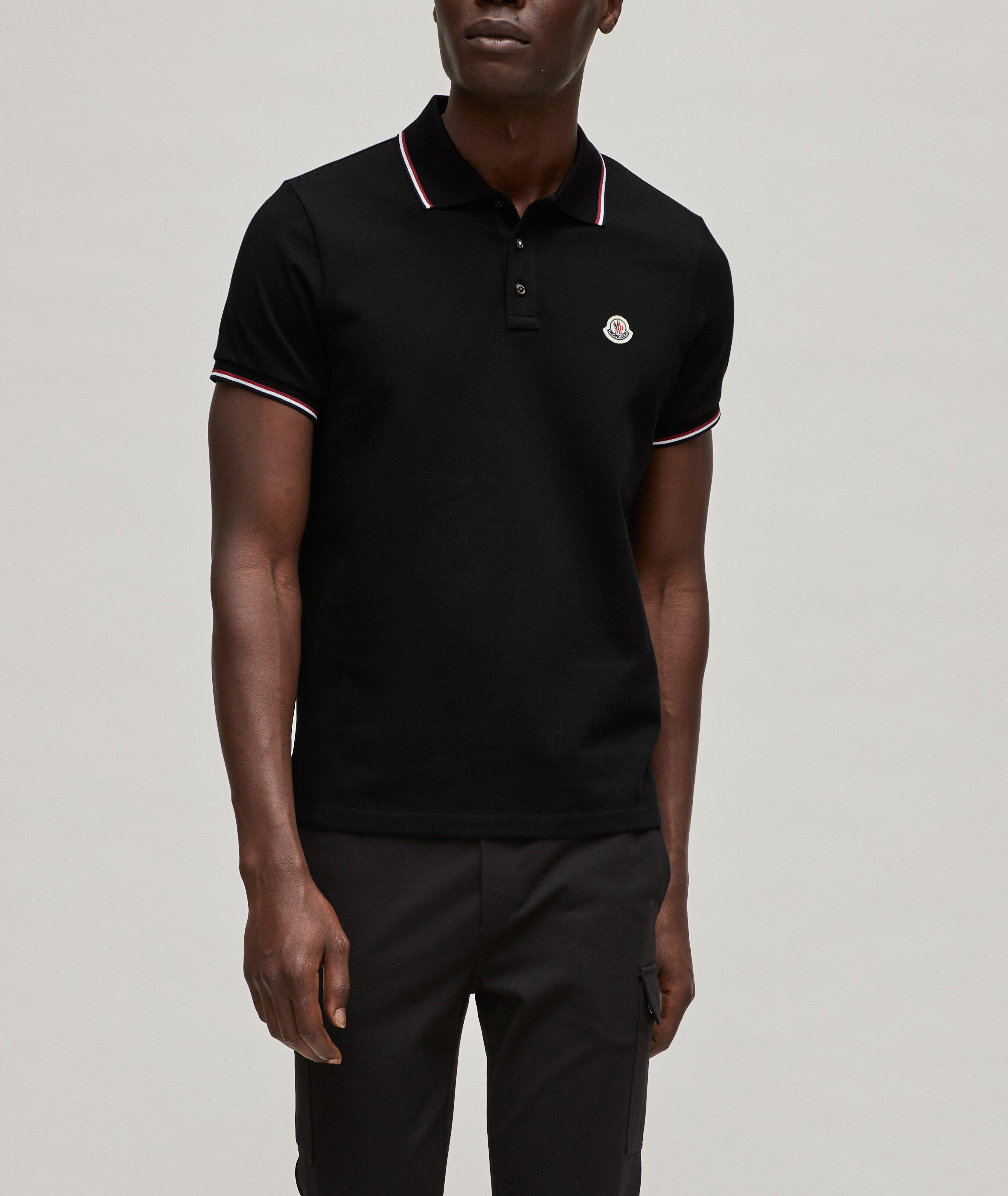 Piqué Cotton Knit Polo image 1