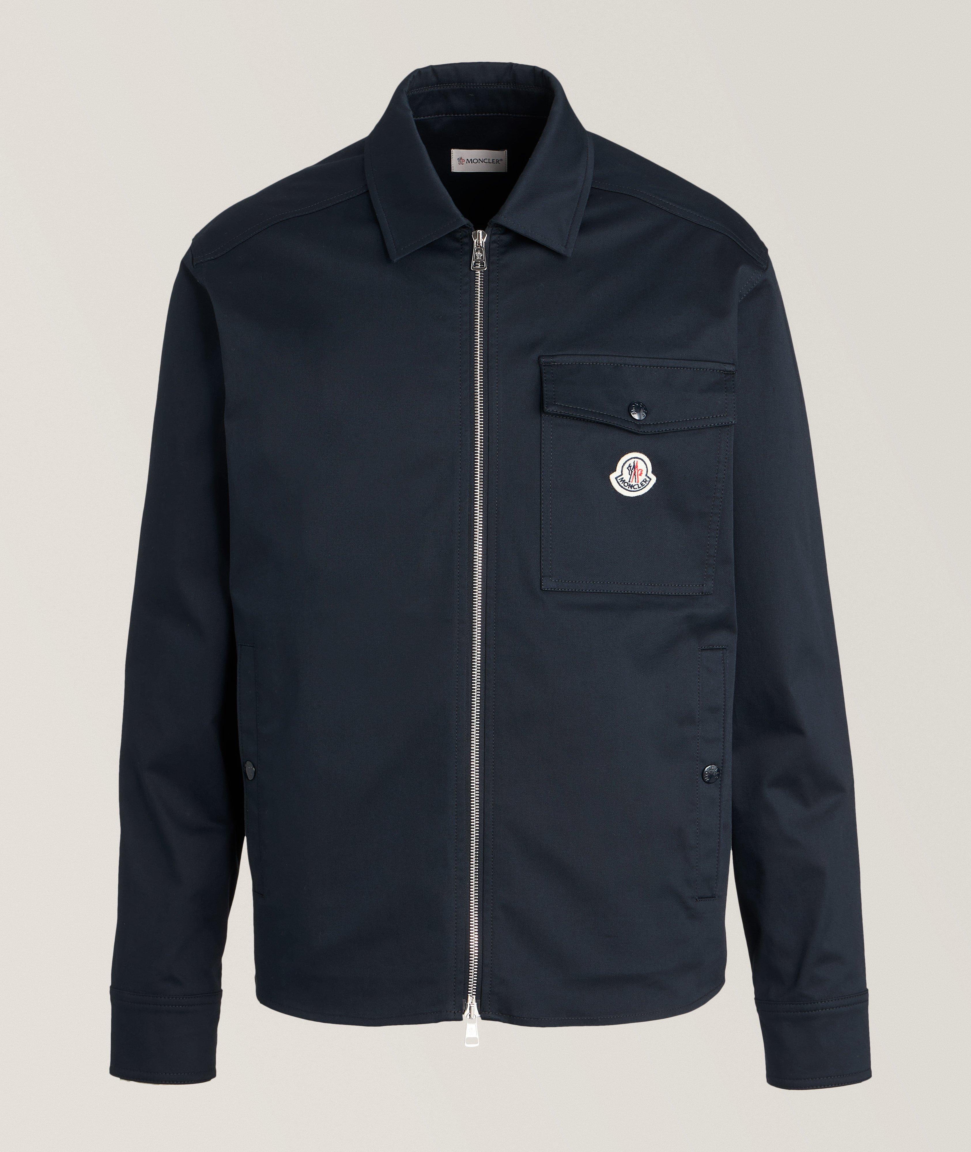 Moncler Camicia Stretch-Cotton Overshirt | Coats | Harry Rosen