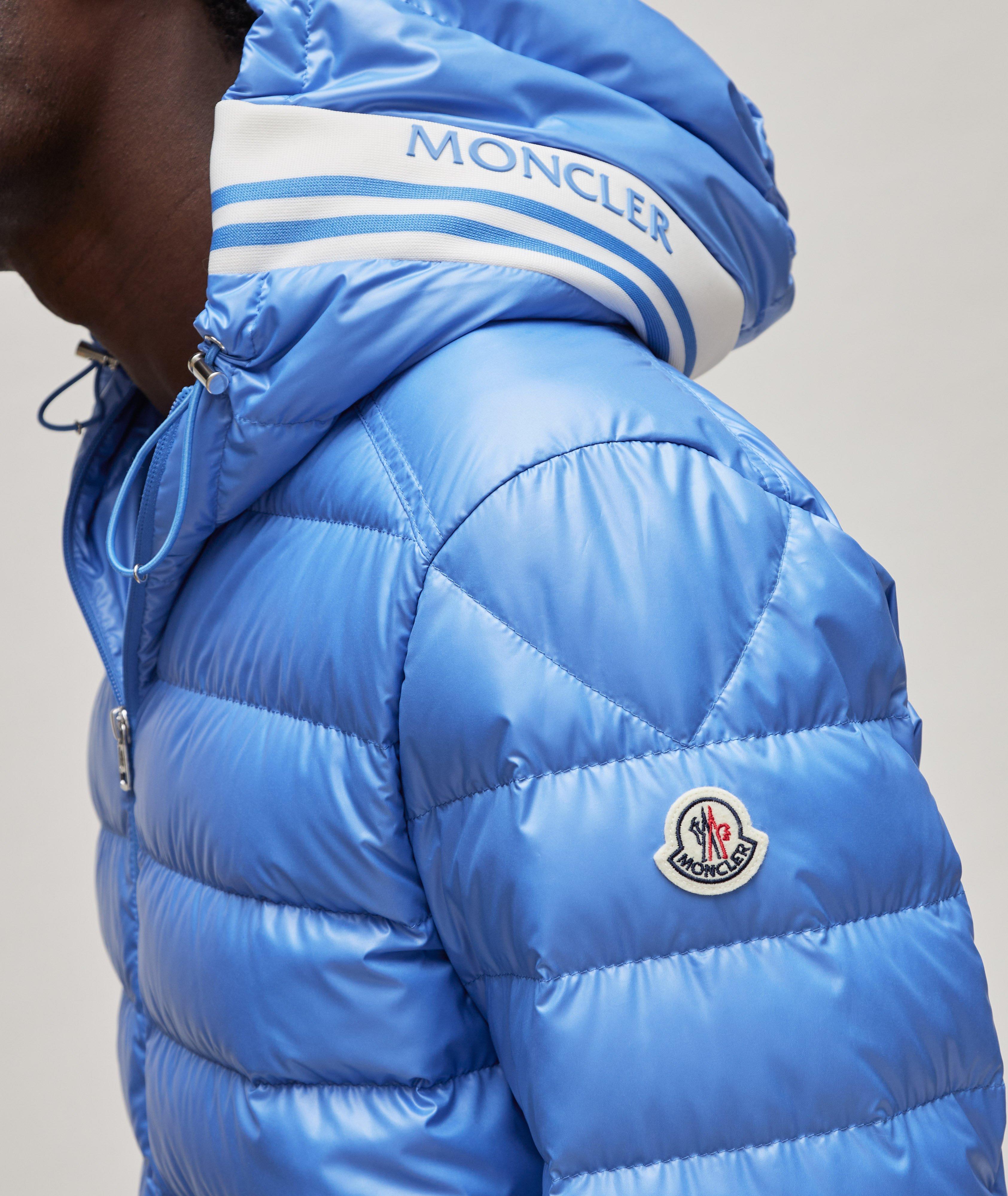 Light blue hot sale moncler coat