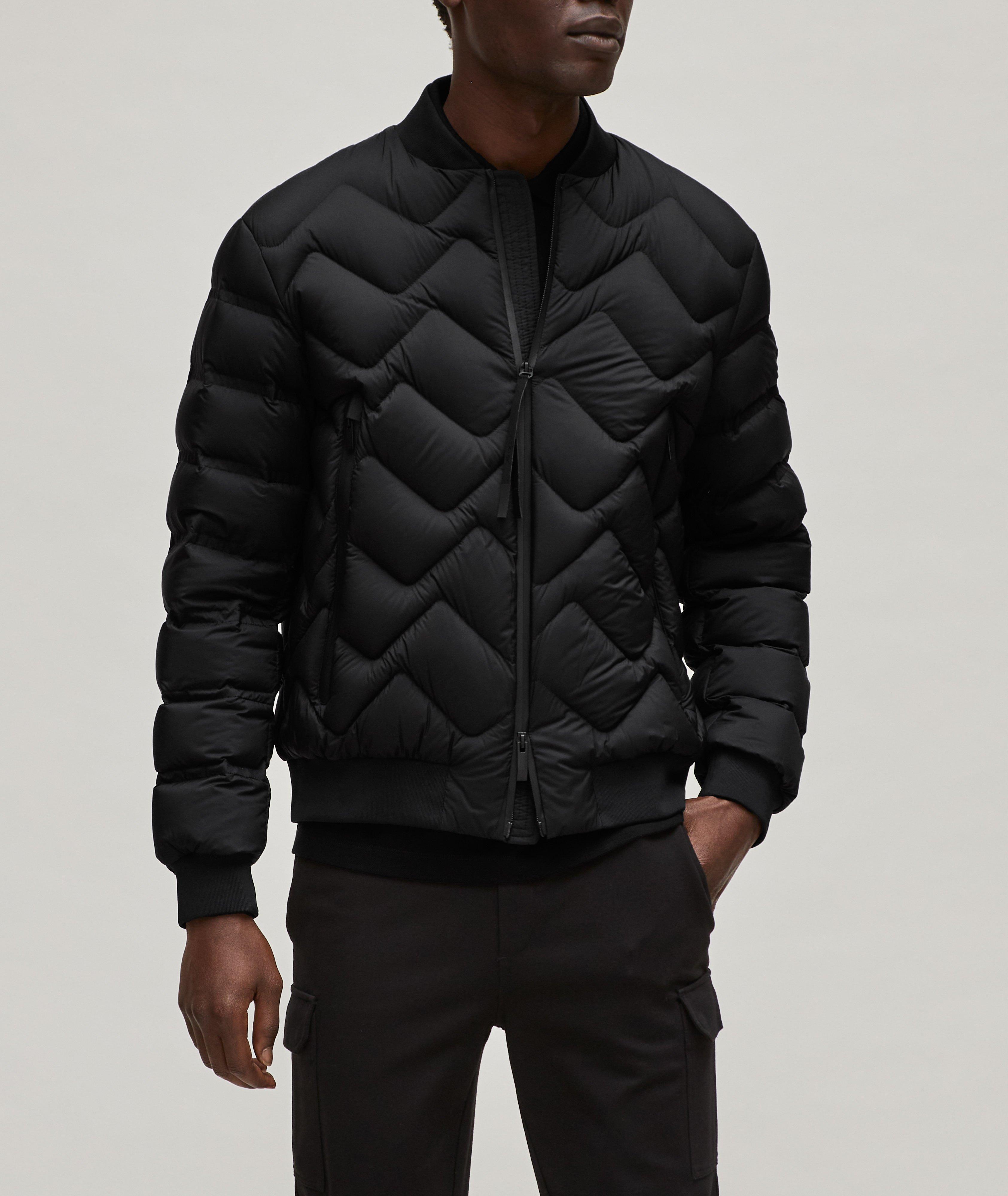 Zig-Zag Quilted Down Ski Jacket image 1