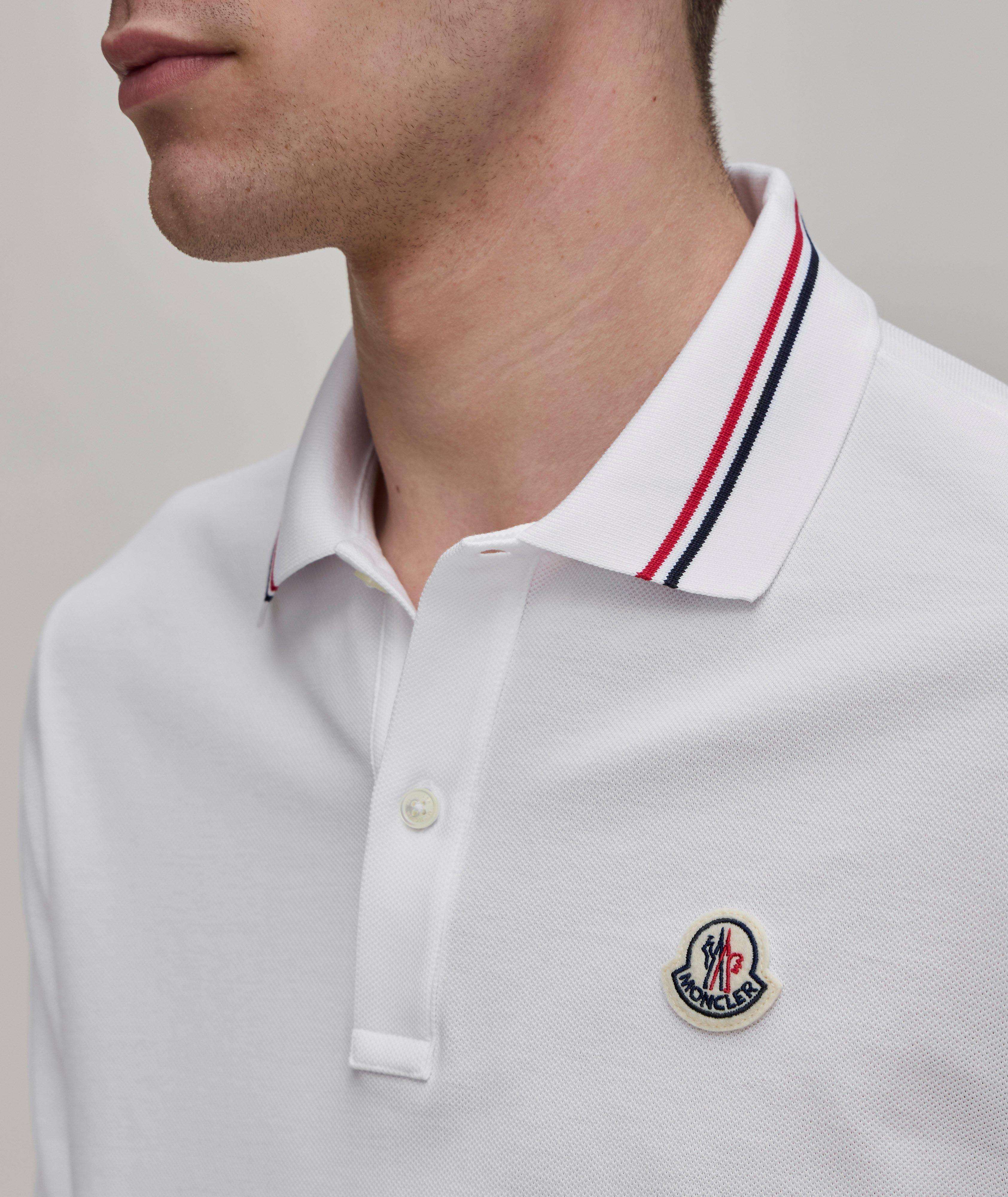 Accent Striped Cotton Polo  image 3