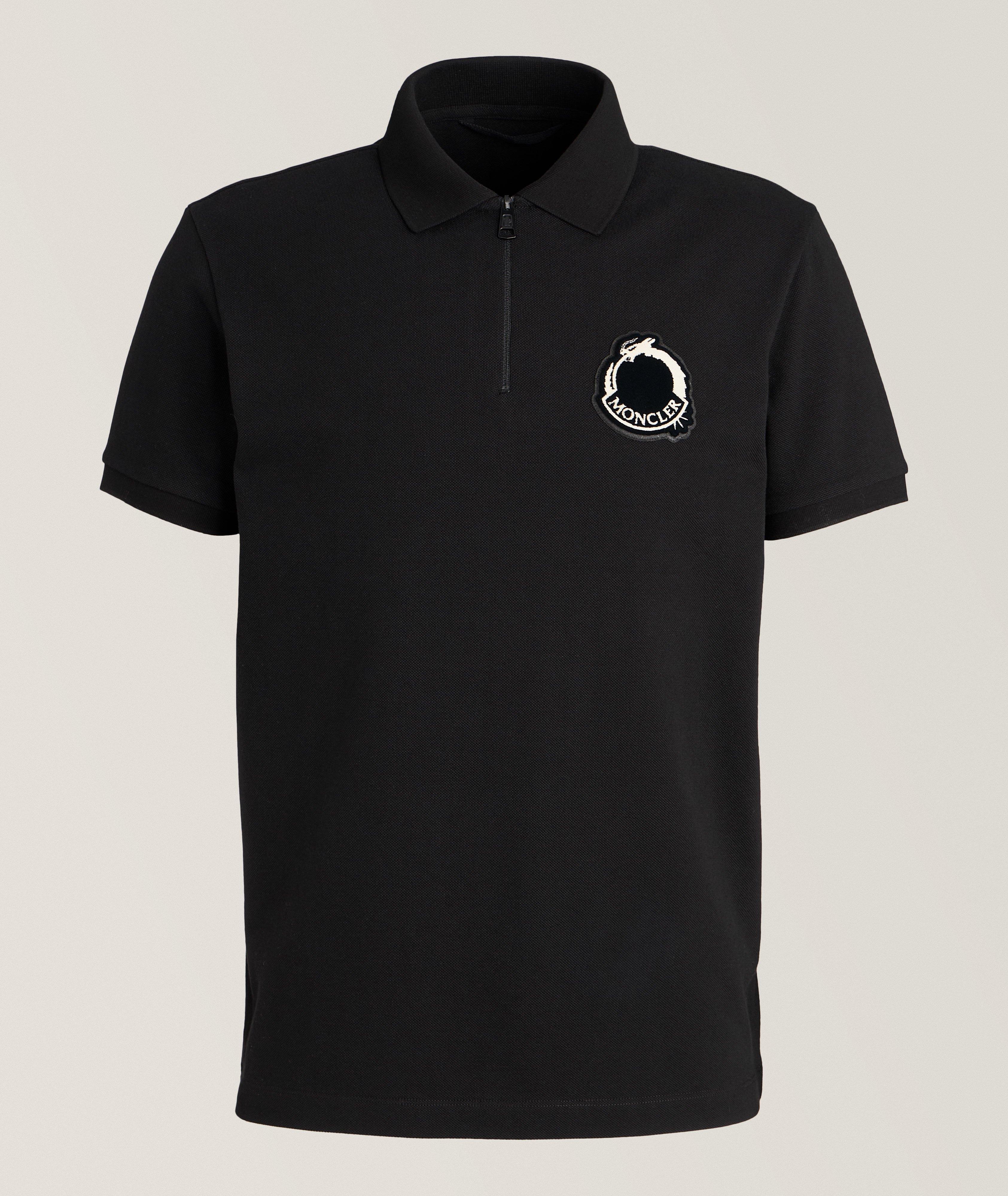Year of The Dragon Collection Cotton Quarter-Zip Polo