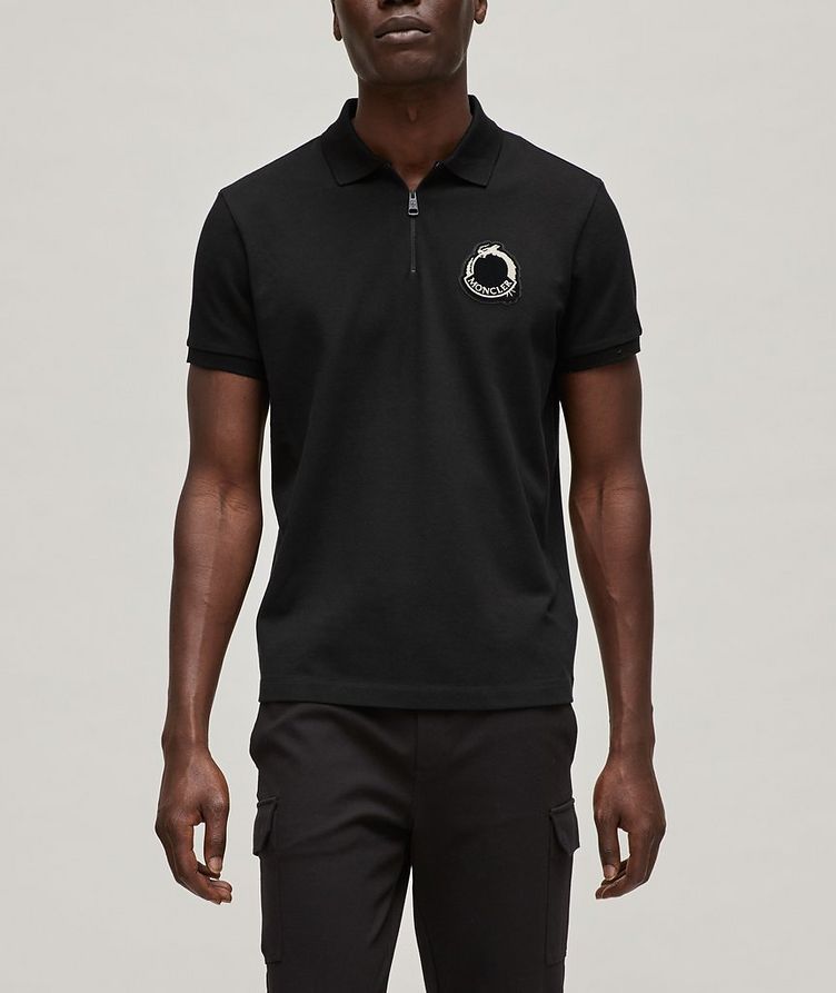 Year of The Dragon Collection Cotton Quarter-Zip Polo  image 1