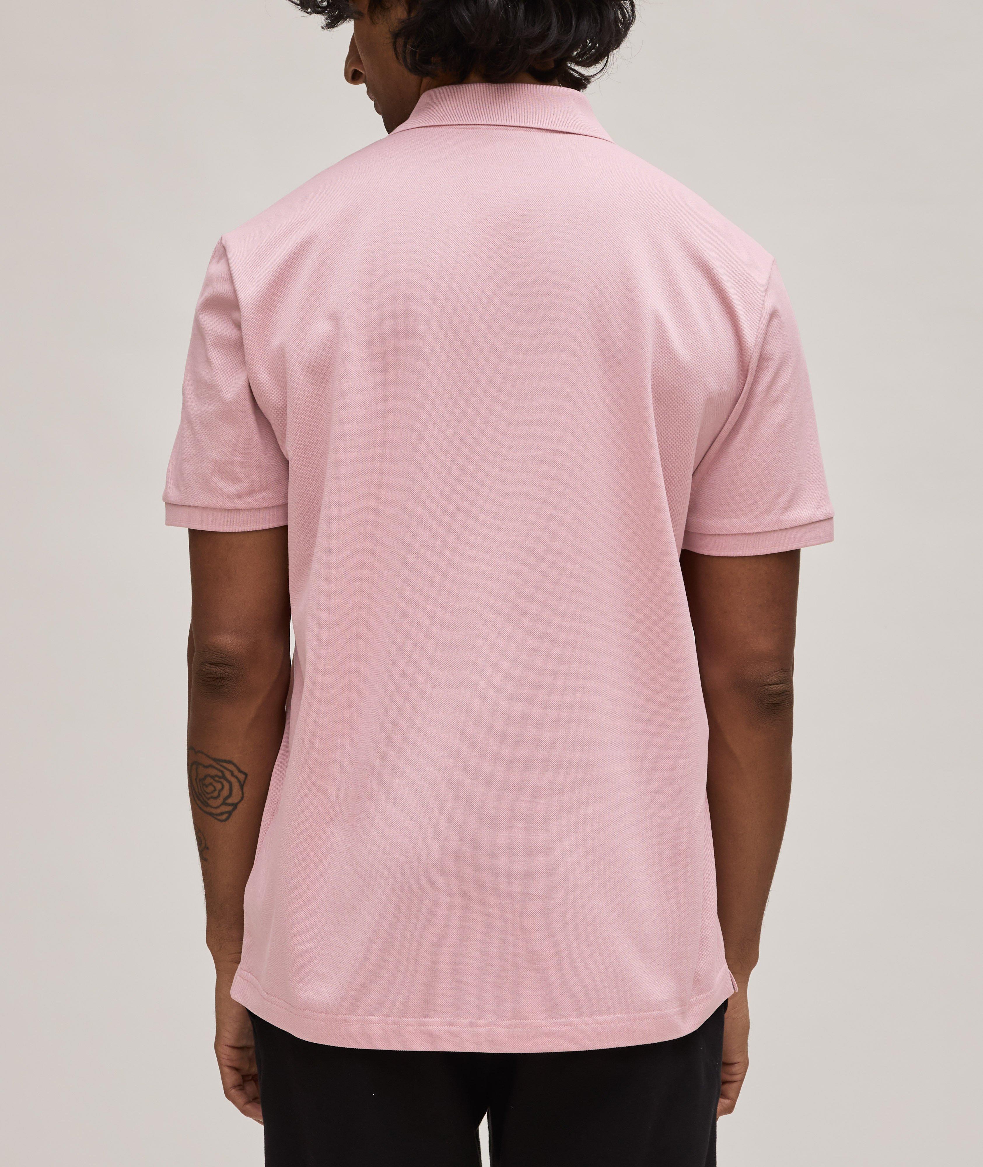 Jersey Cotton Quarter-Zip Polo  image 2