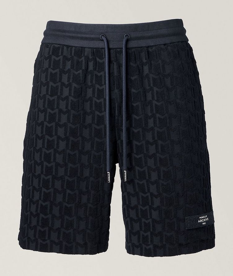 Archive Collection Textured All-Over Monogram Shorts image 0