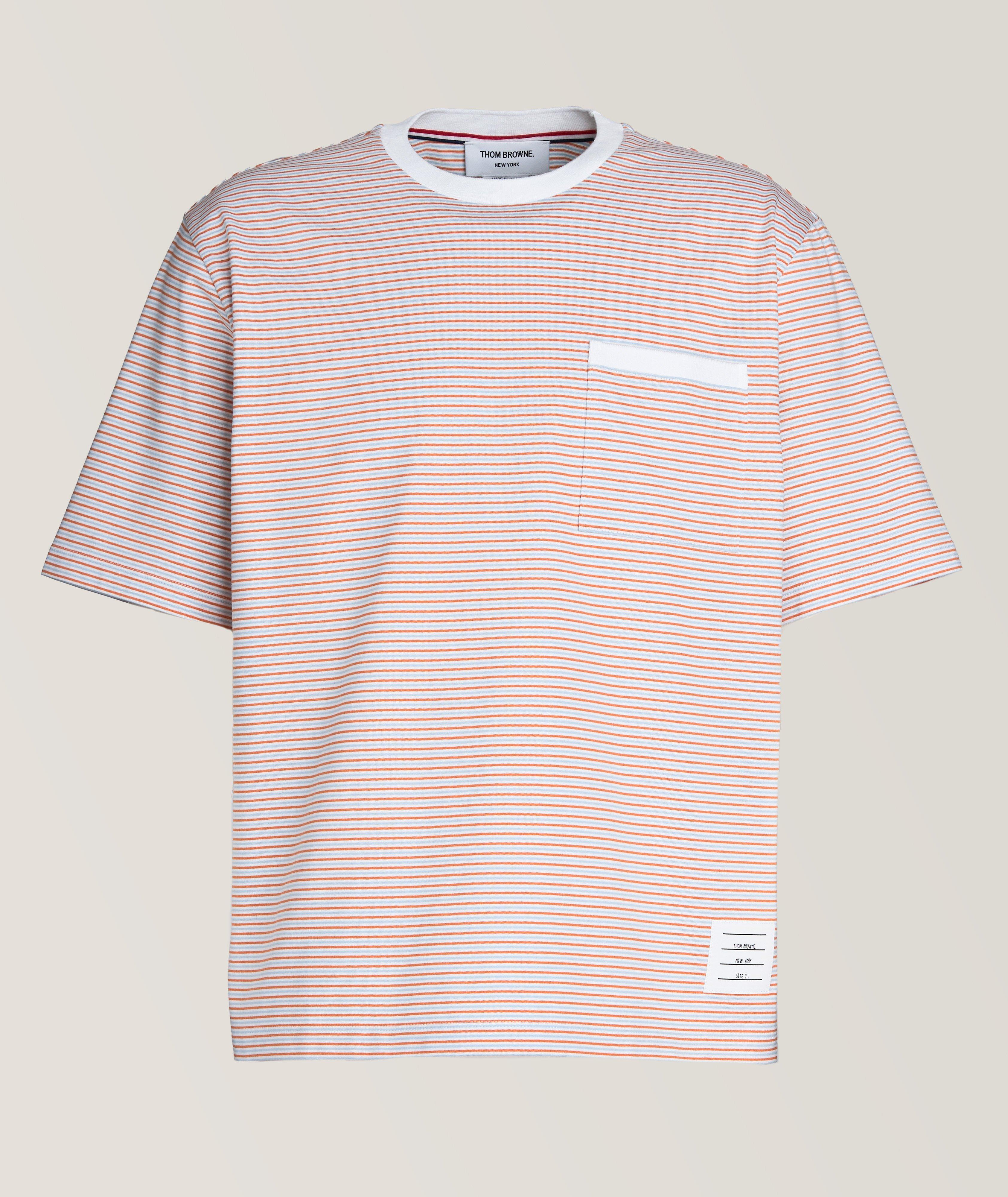 Striped Cotton T-Shirt  image 0