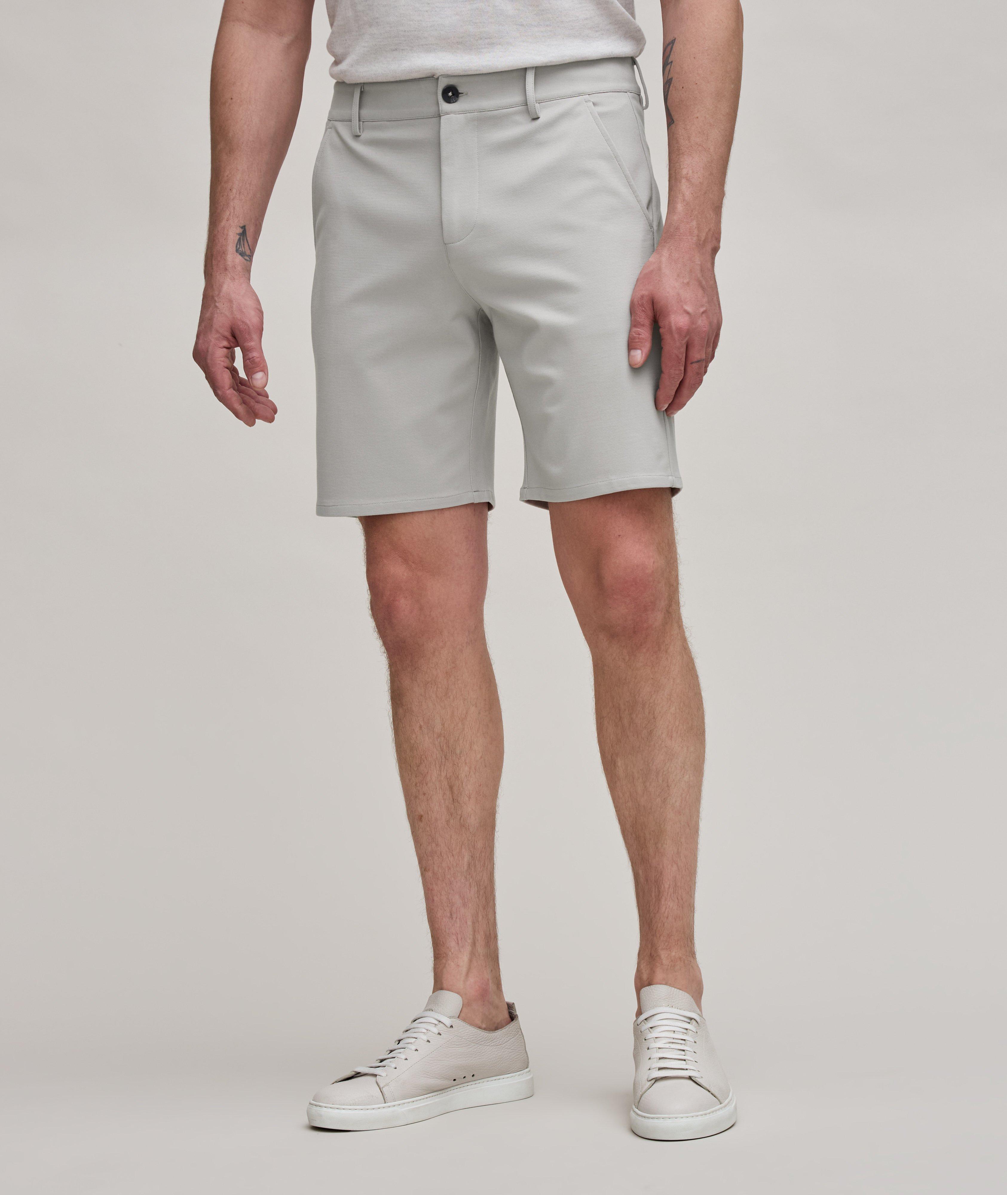 Stretch-Viscose Blend Shorts image 1