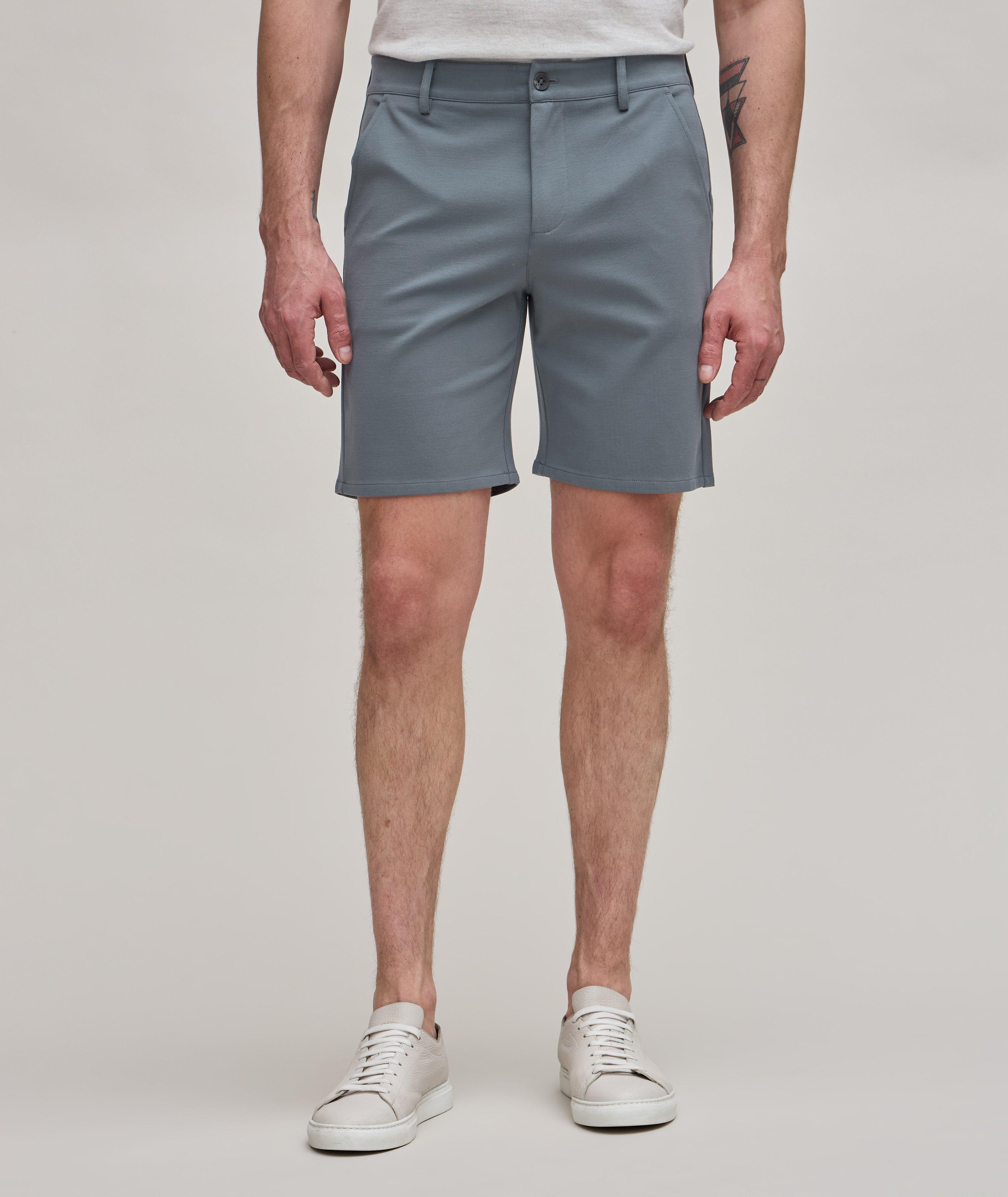 Stretch-Viscose Blend Shorts image 1