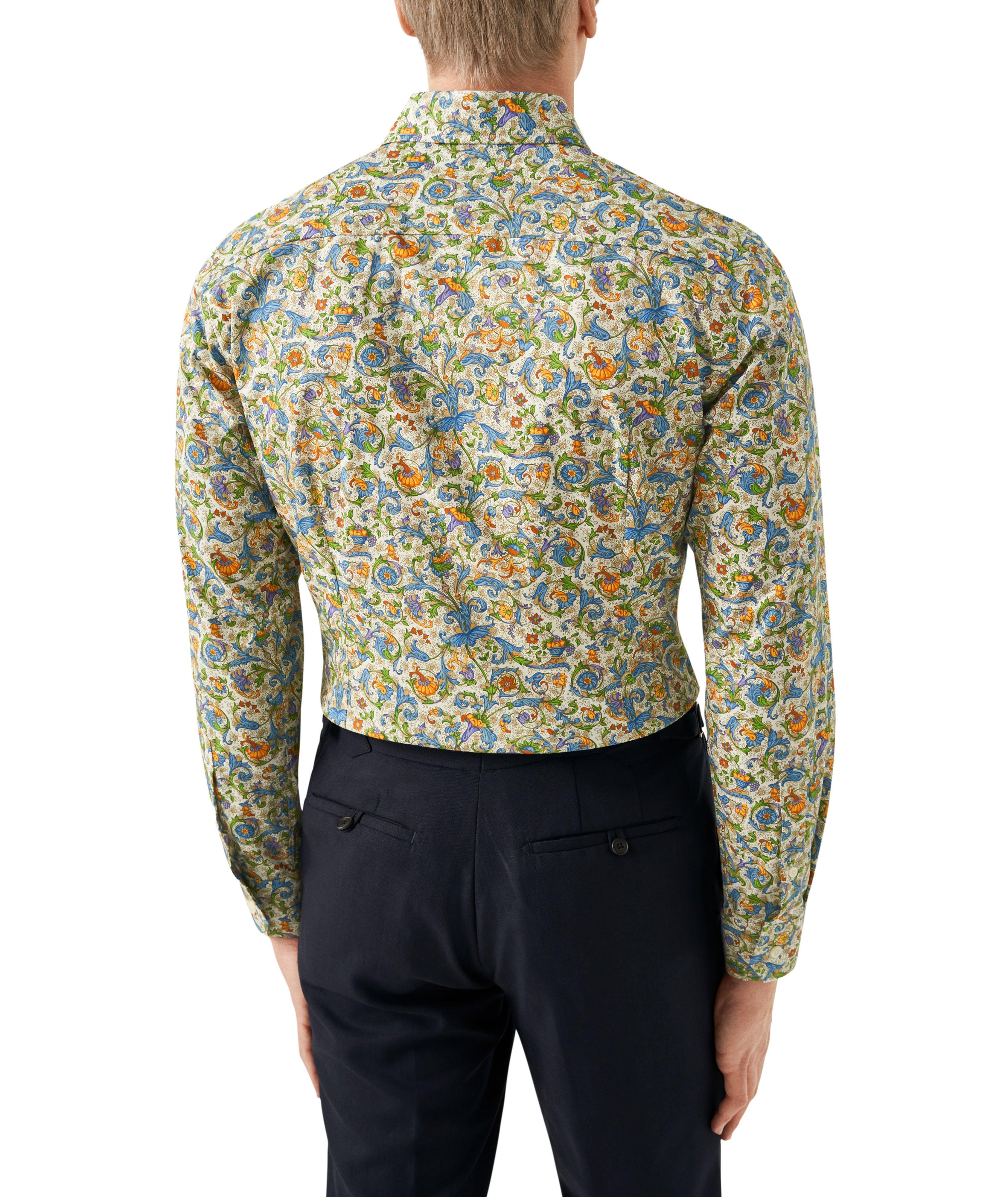 Floral Signature Twill Dress Shirt image 2