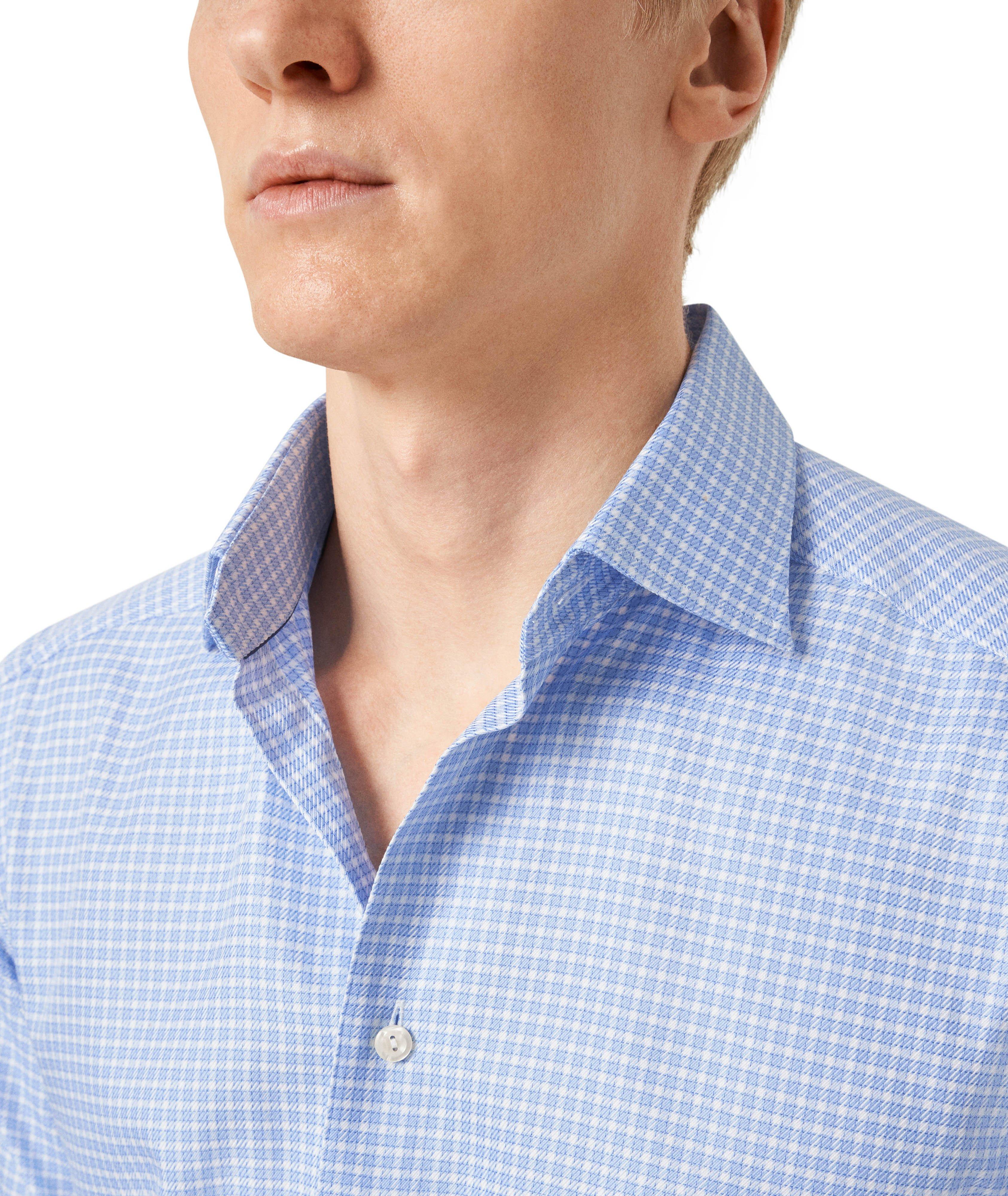 Check Signature Twill Dress Shirt  image 3