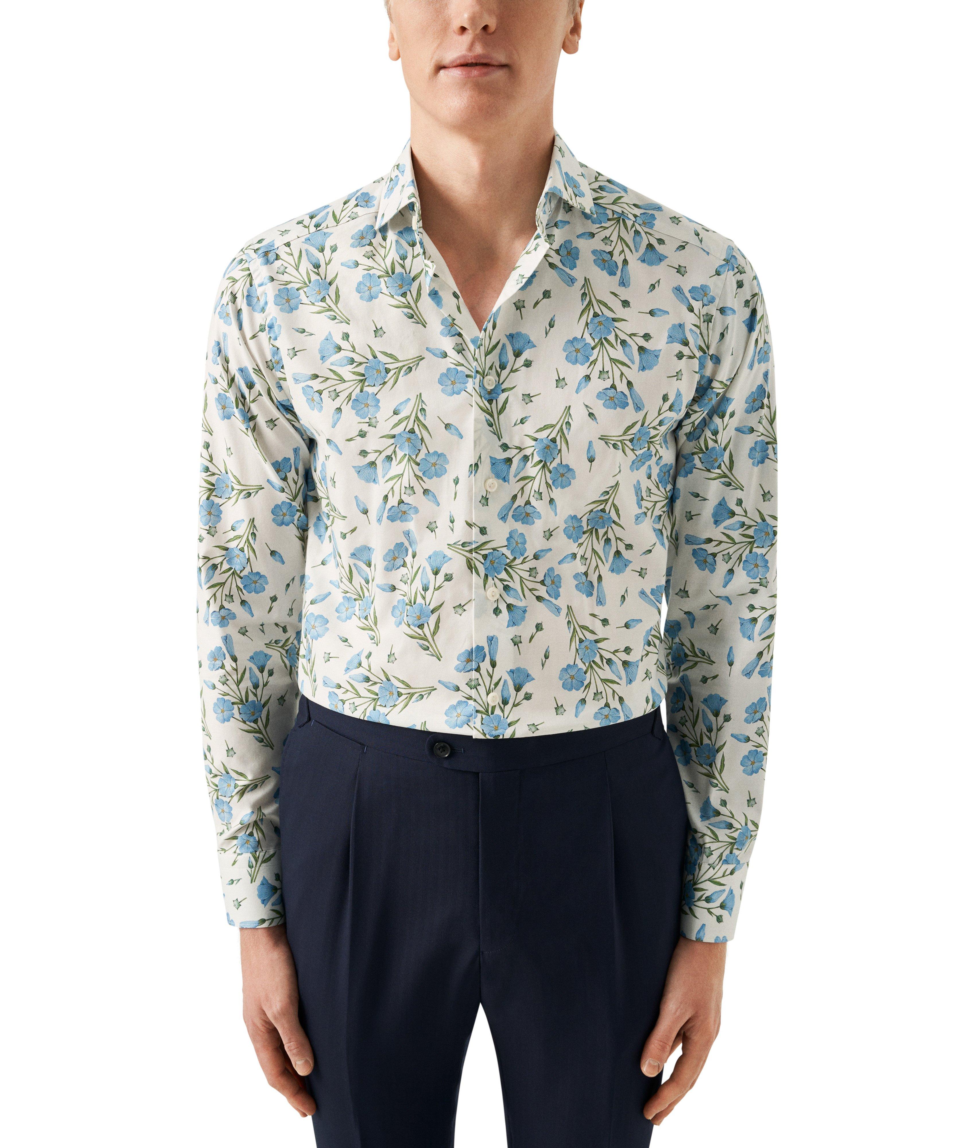 Mélange Floral Signature Dress Shirt  image 1