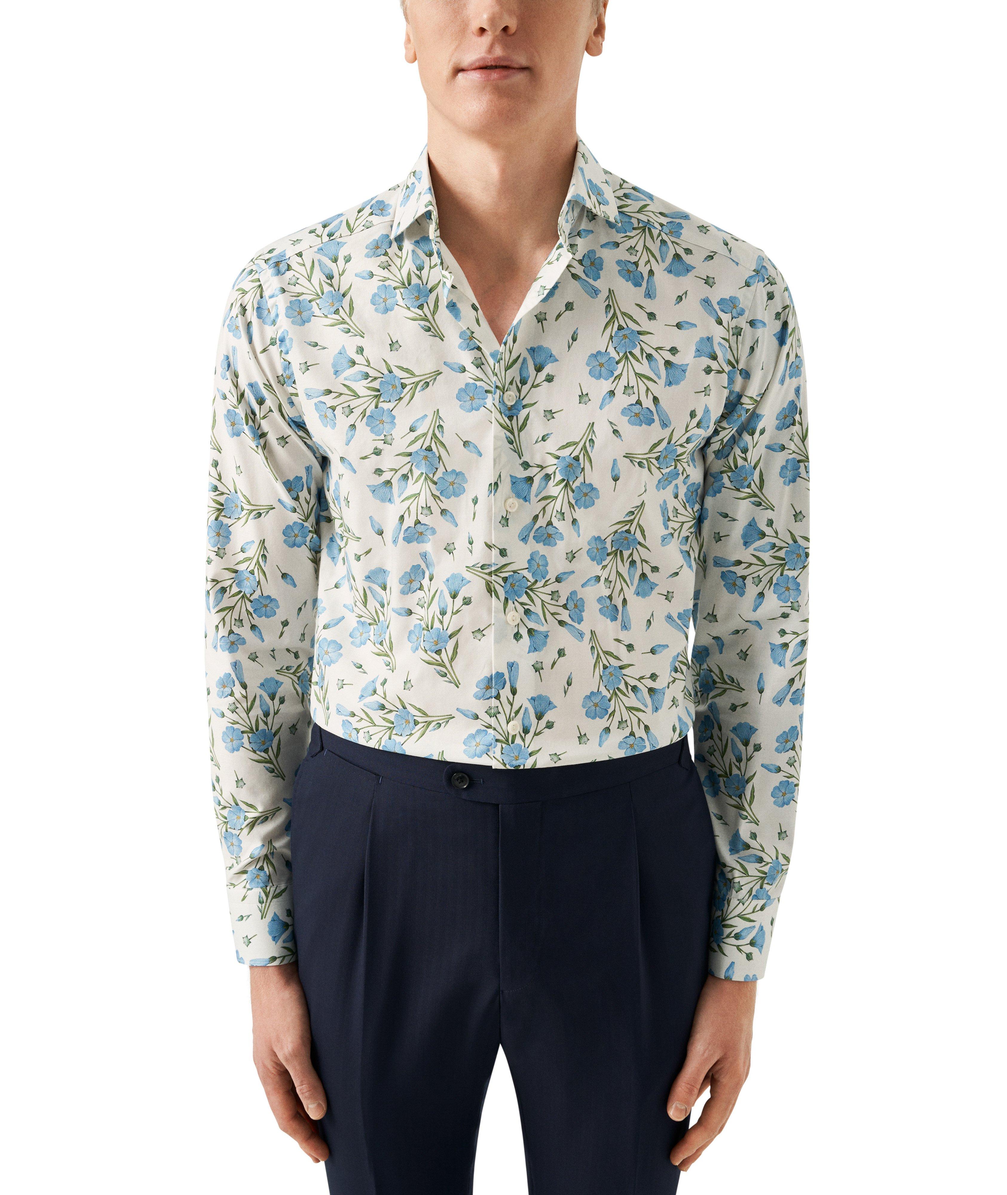 Mélange Floral Signature Twill Shirt  image 1