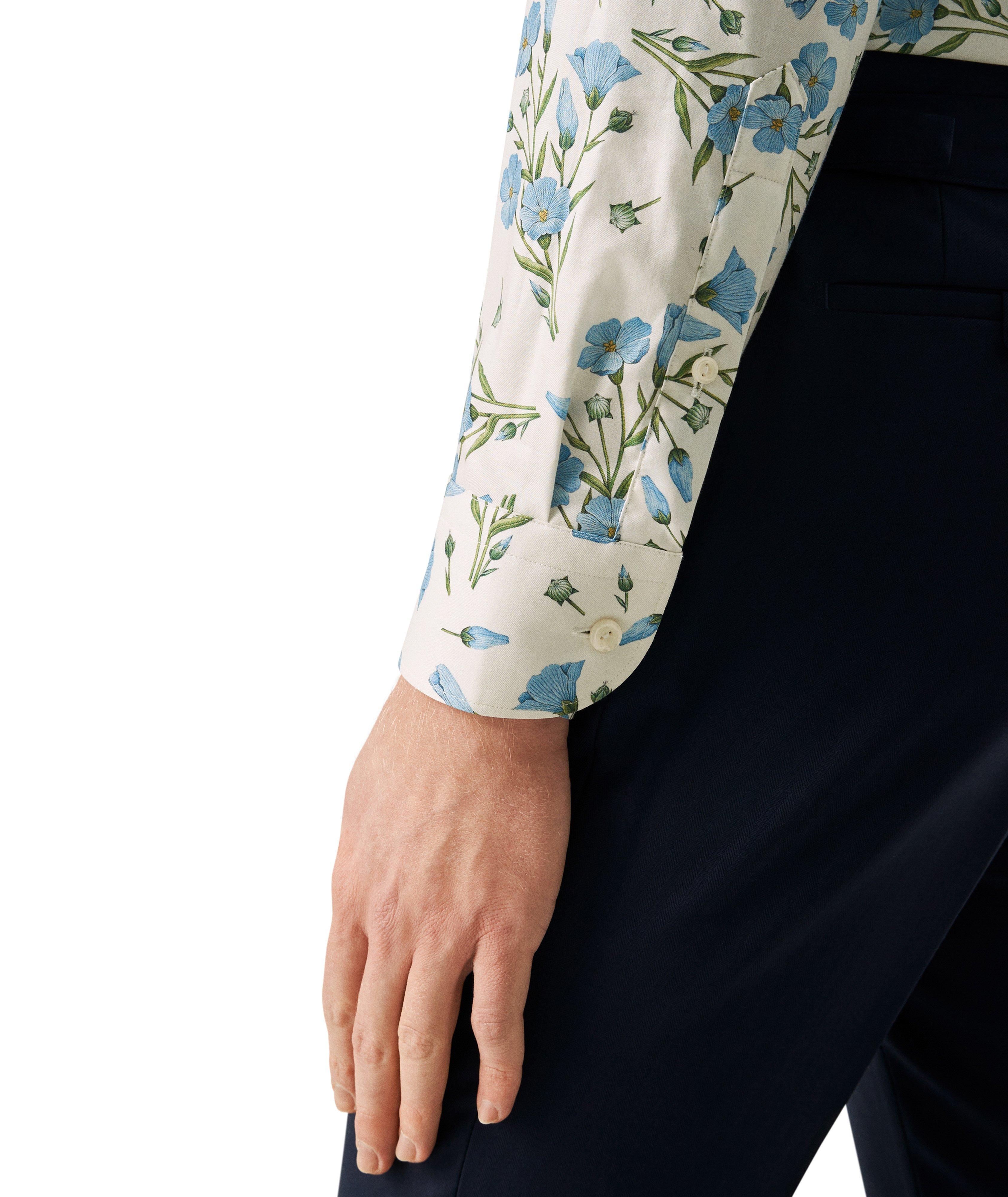 Mélange Floral Signature Twill Shirt  image 4