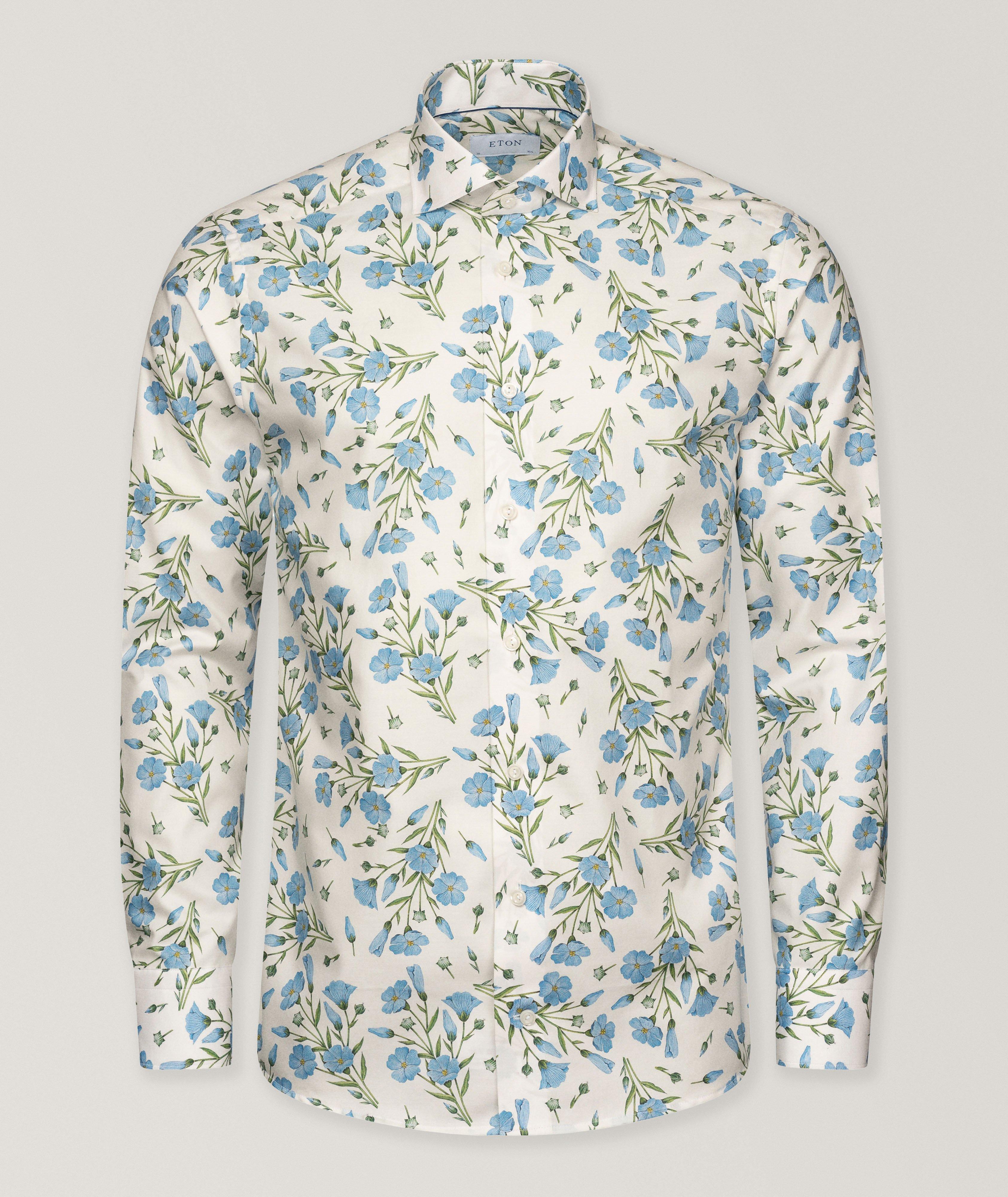 Mélange Floral Signature Twill Shirt  image 0