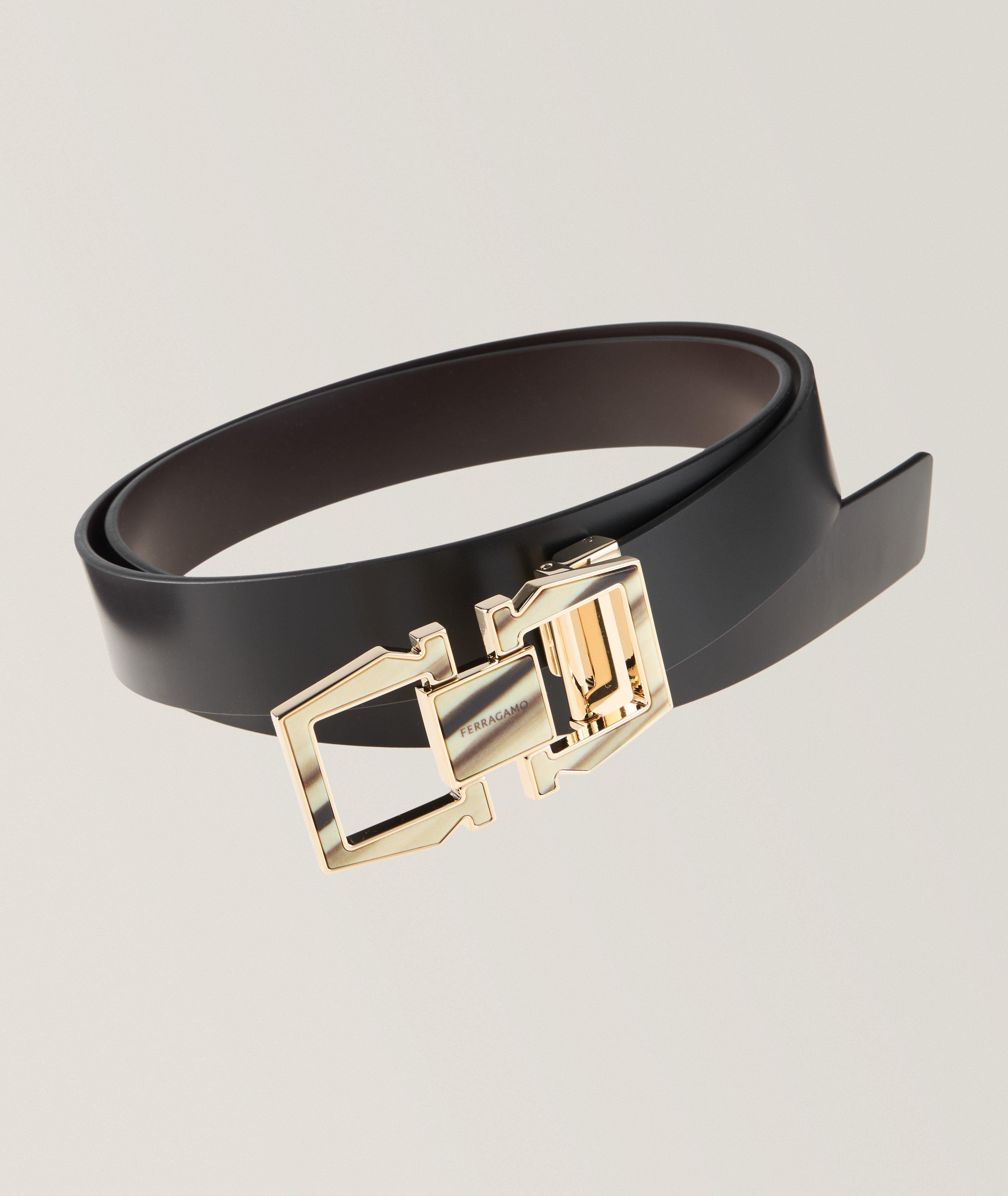 Double Gancio Buckle Belt