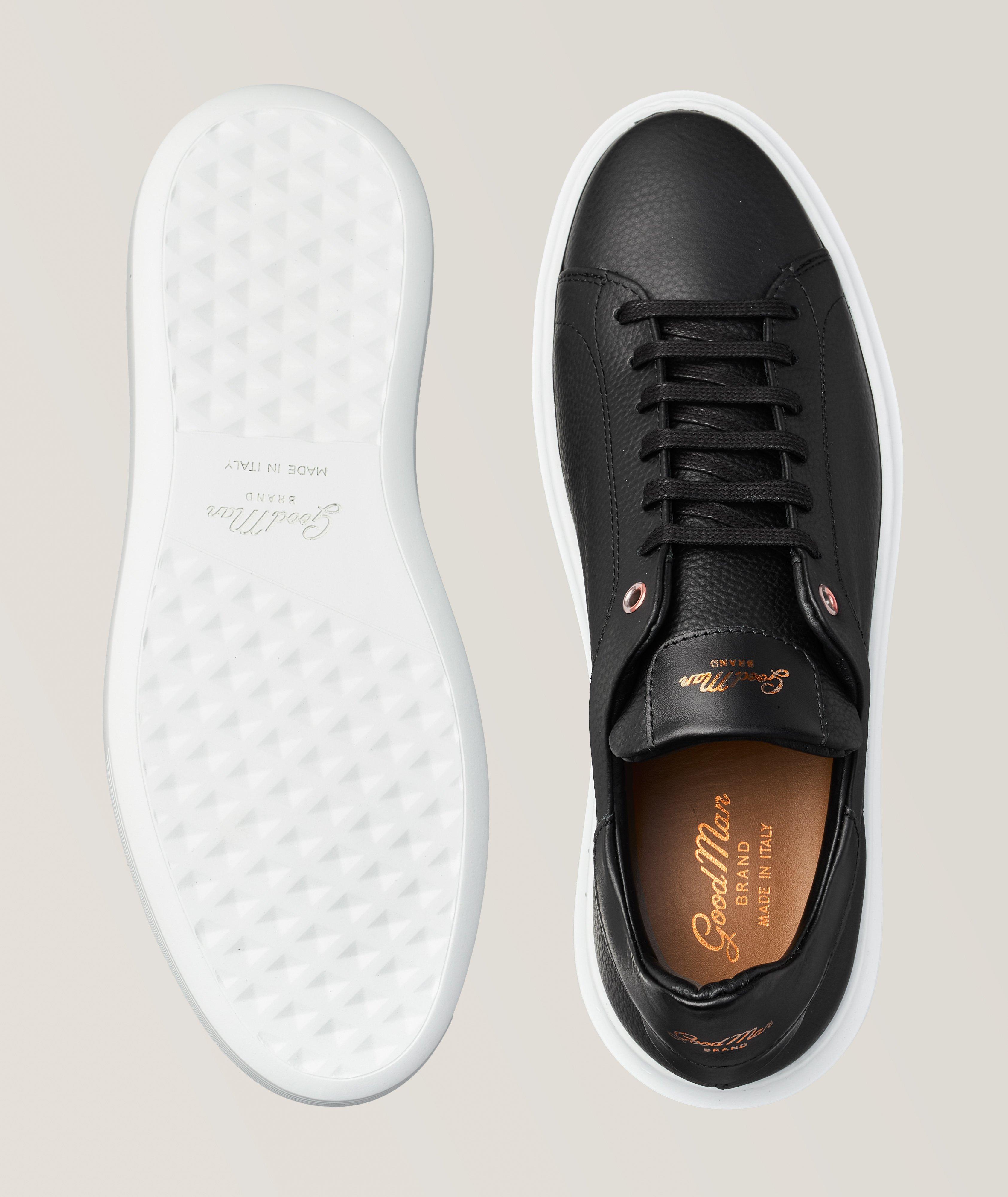 Legend London Pebbled Leather Sneakers