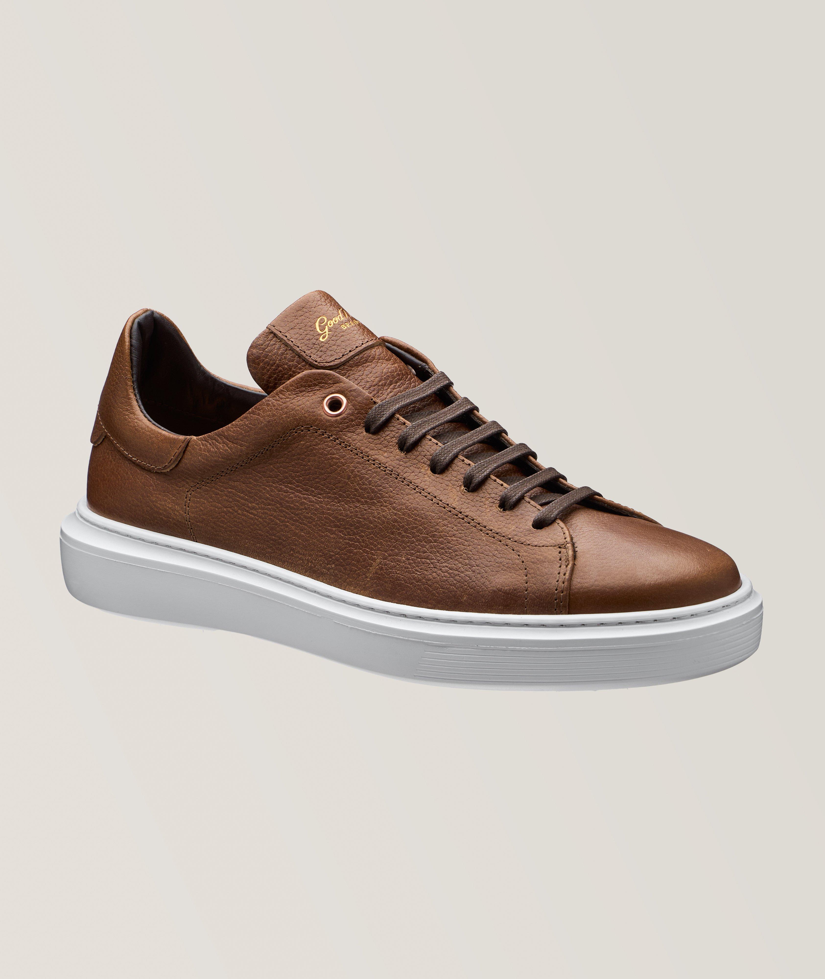Legend London Pebbled Leather Sneakers image 0