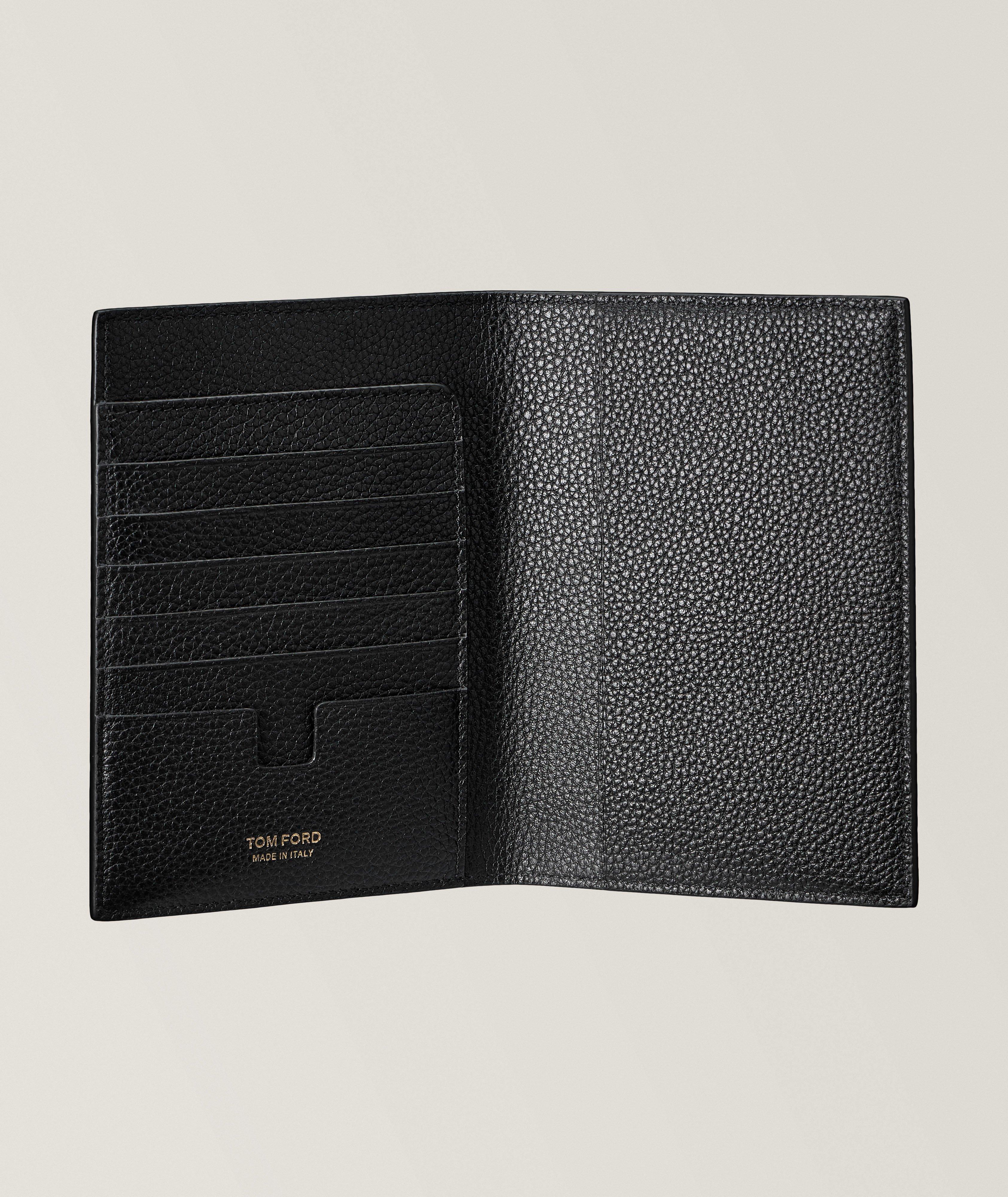 Grain Leather Passport Holder image 1