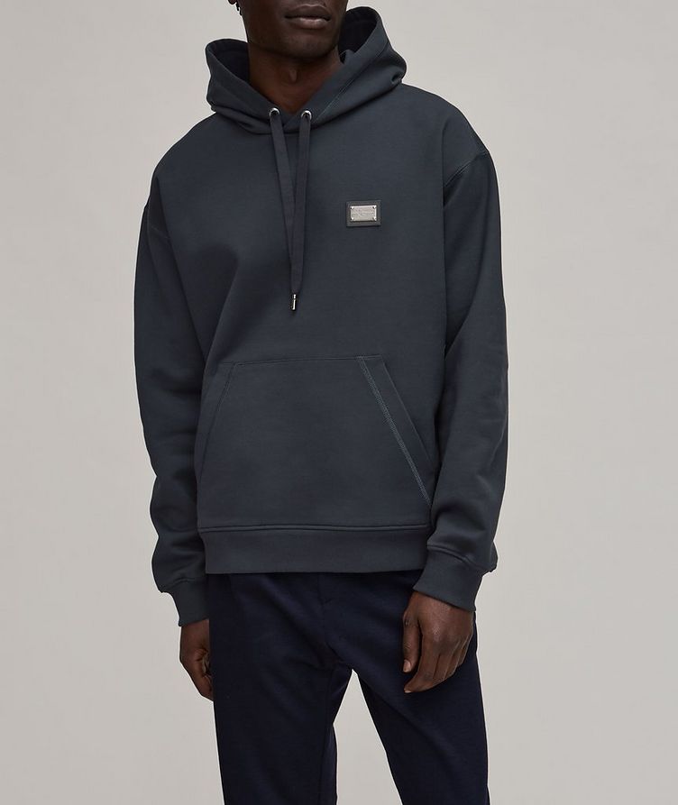 Essential Collection Logo Plaque Hooded Sweater image 1
