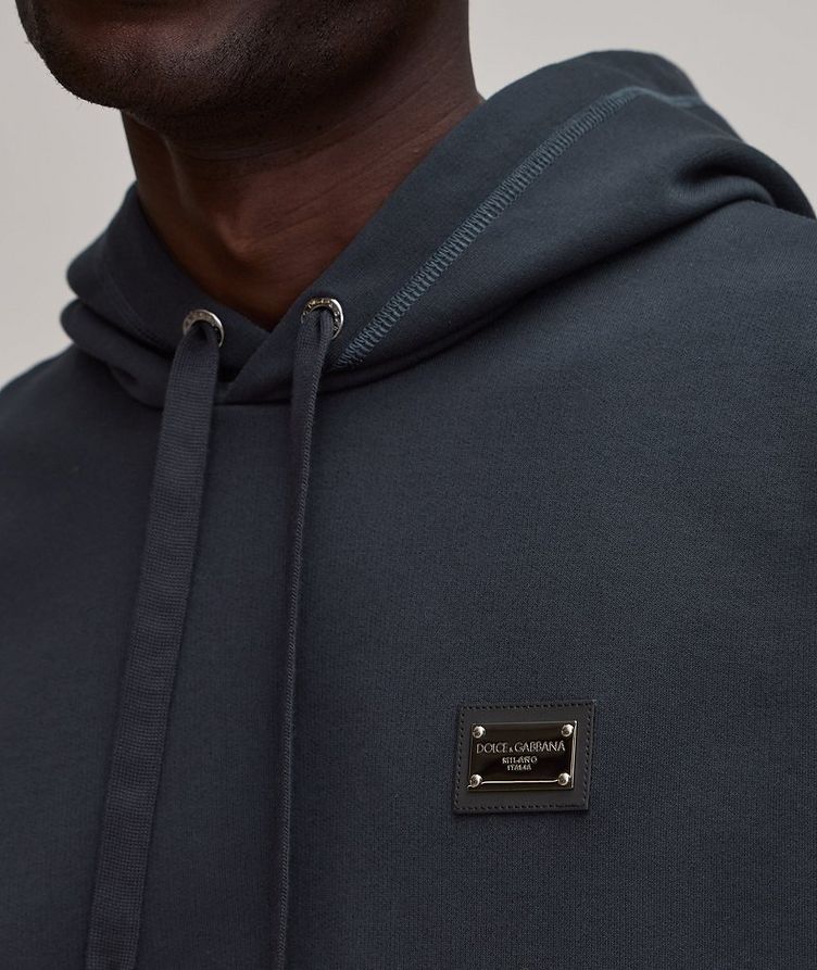 Essential Collection Logo Plaque Hooded Sweater image 3