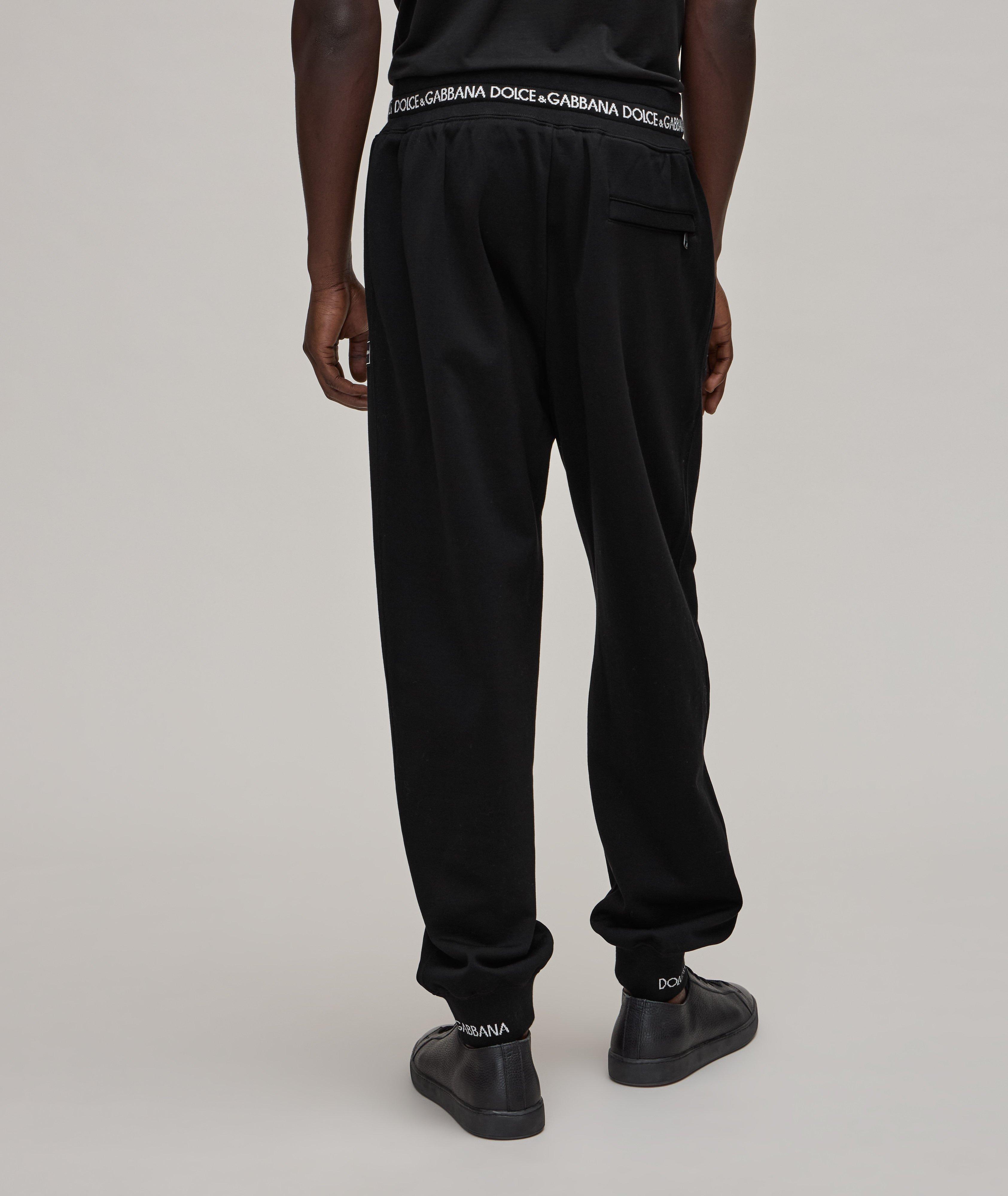 Logo Trim Cotton Sweatpants image 2