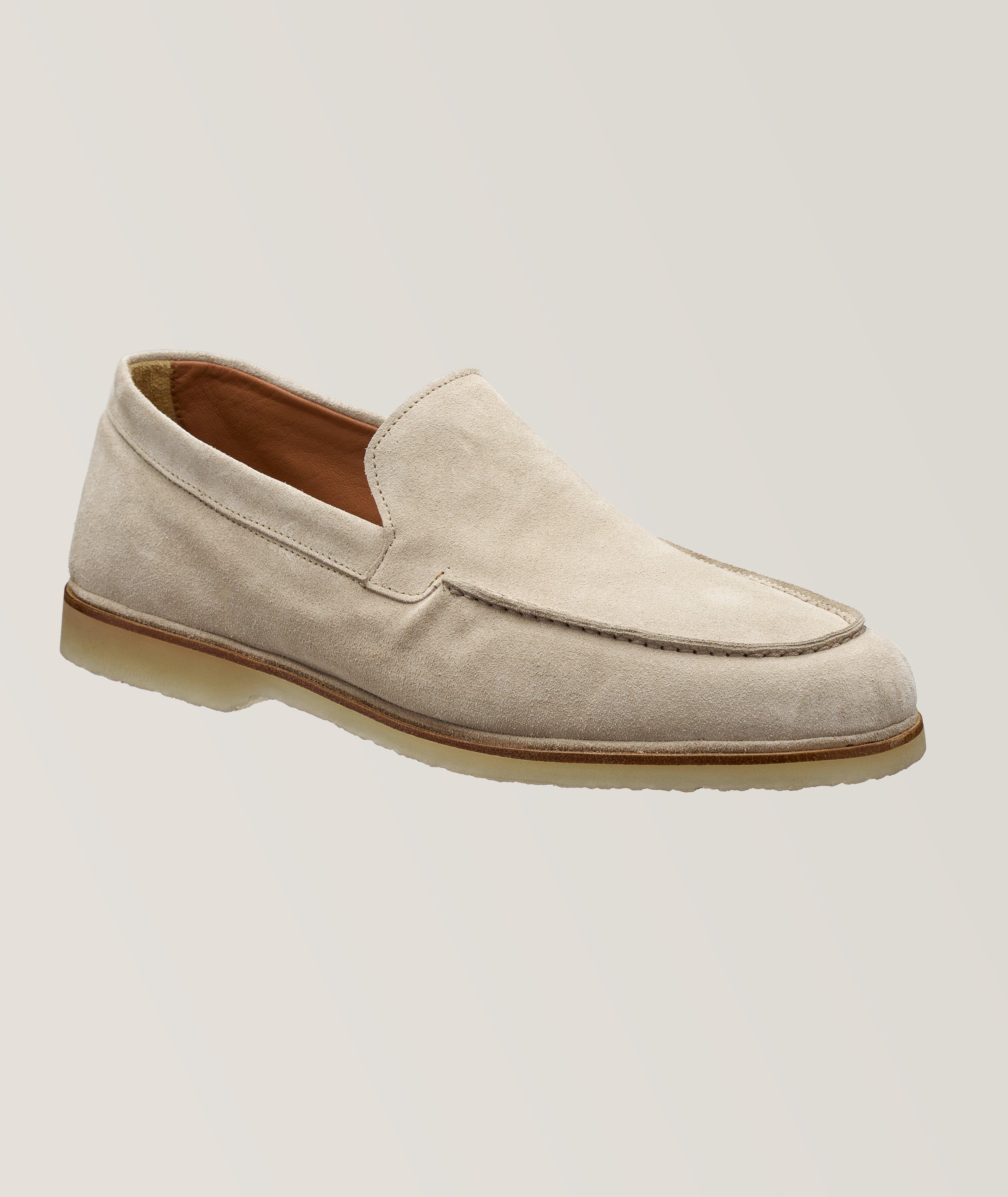 Harold Crepe Suede Loafers